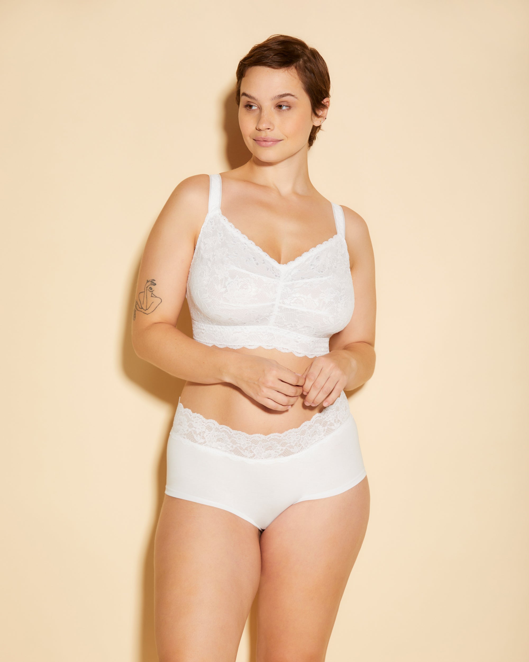 Bianco Culotte - Never Say Never Boxer Peachie