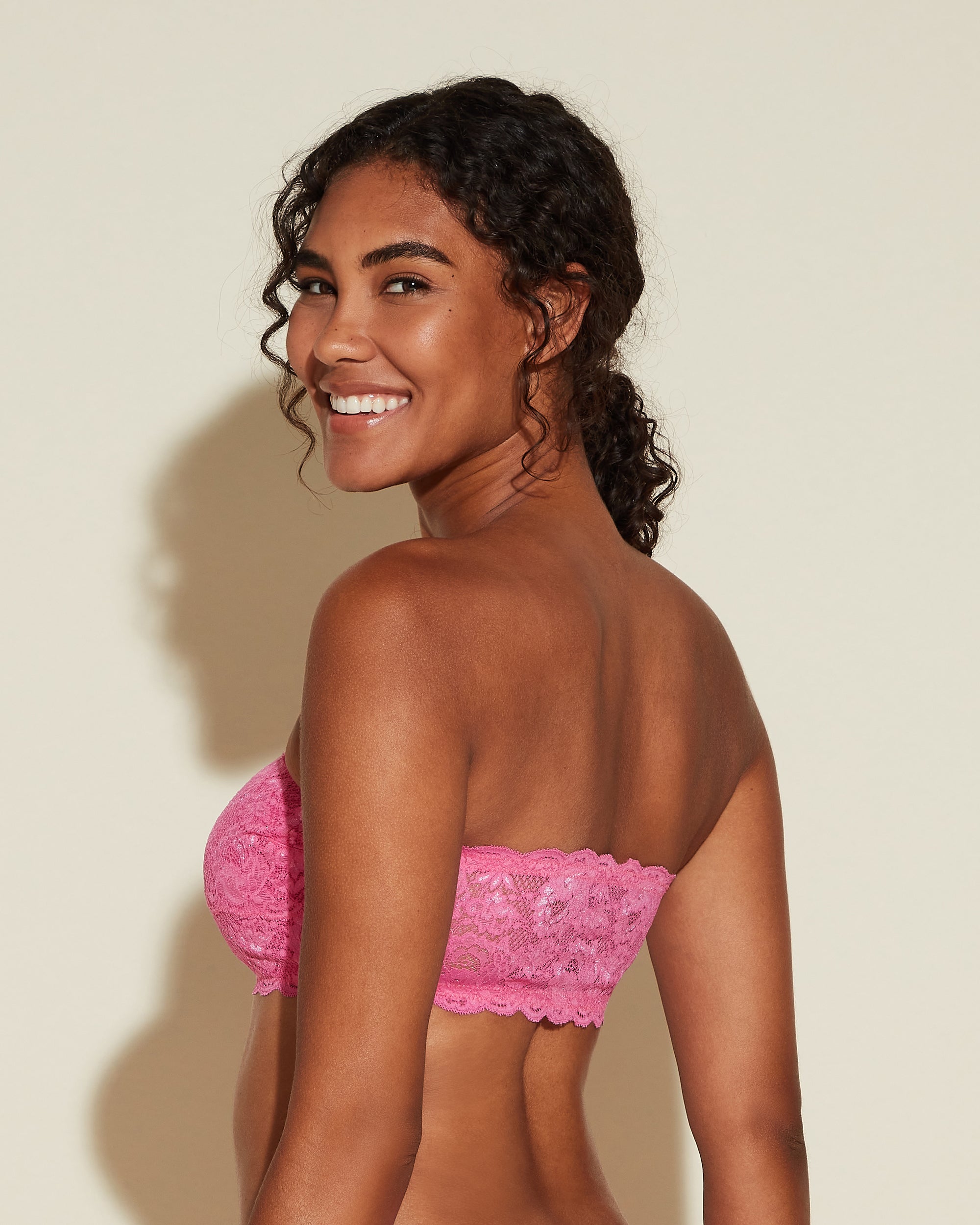Rosa Bralette - Never Say Never Reggiseno A Fascia Flirtie