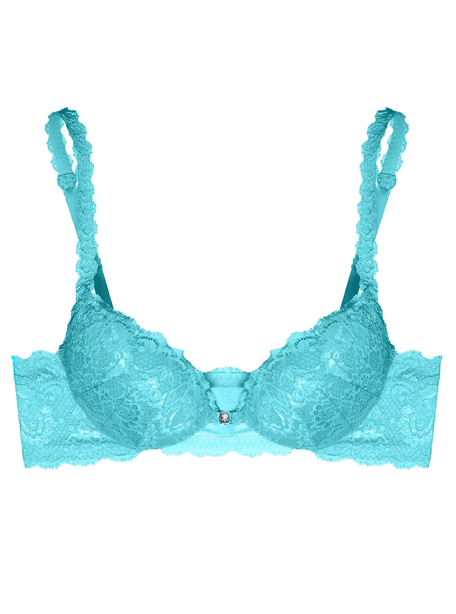 Blue Bra - Never Say Never Sexie Push Up Bra