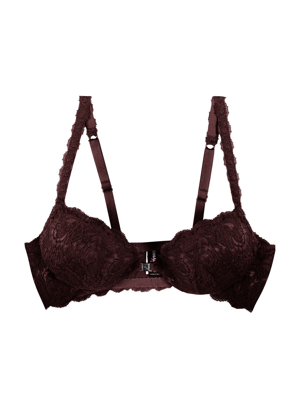 Brown Bra - Never Say Never Sexie Push Up Bra