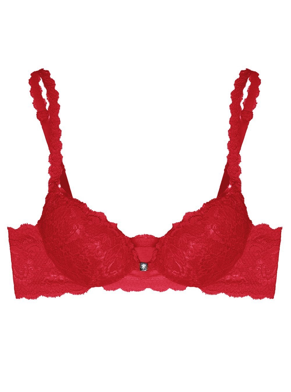 Red Bra - Never Say Never Sexie Push Up Bra