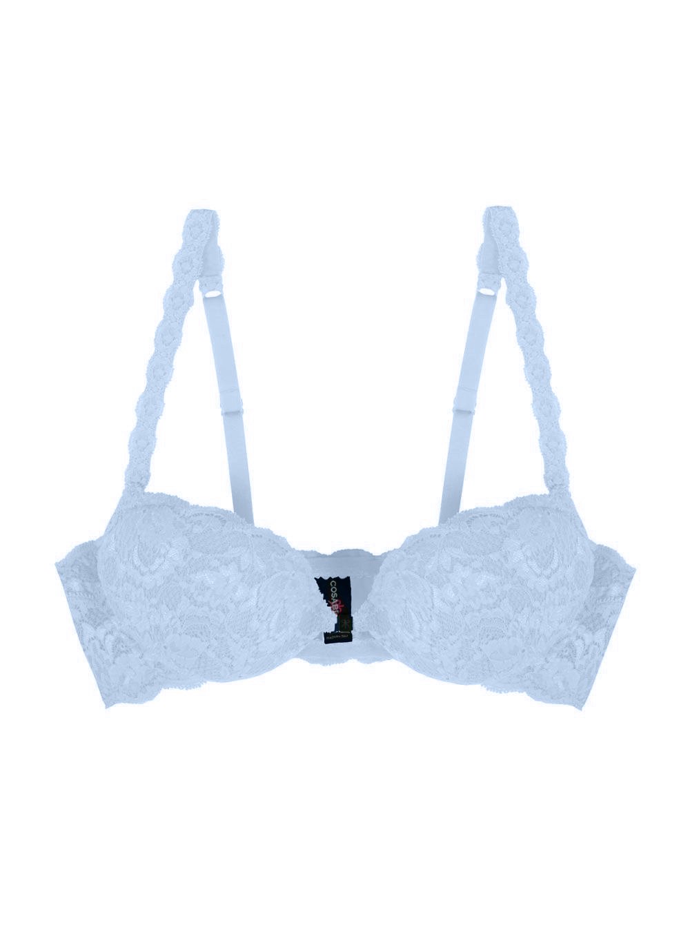Bleue Soutien-Gorge, Never Say Never Soutien-Gorge Sexie Effet Push-Up