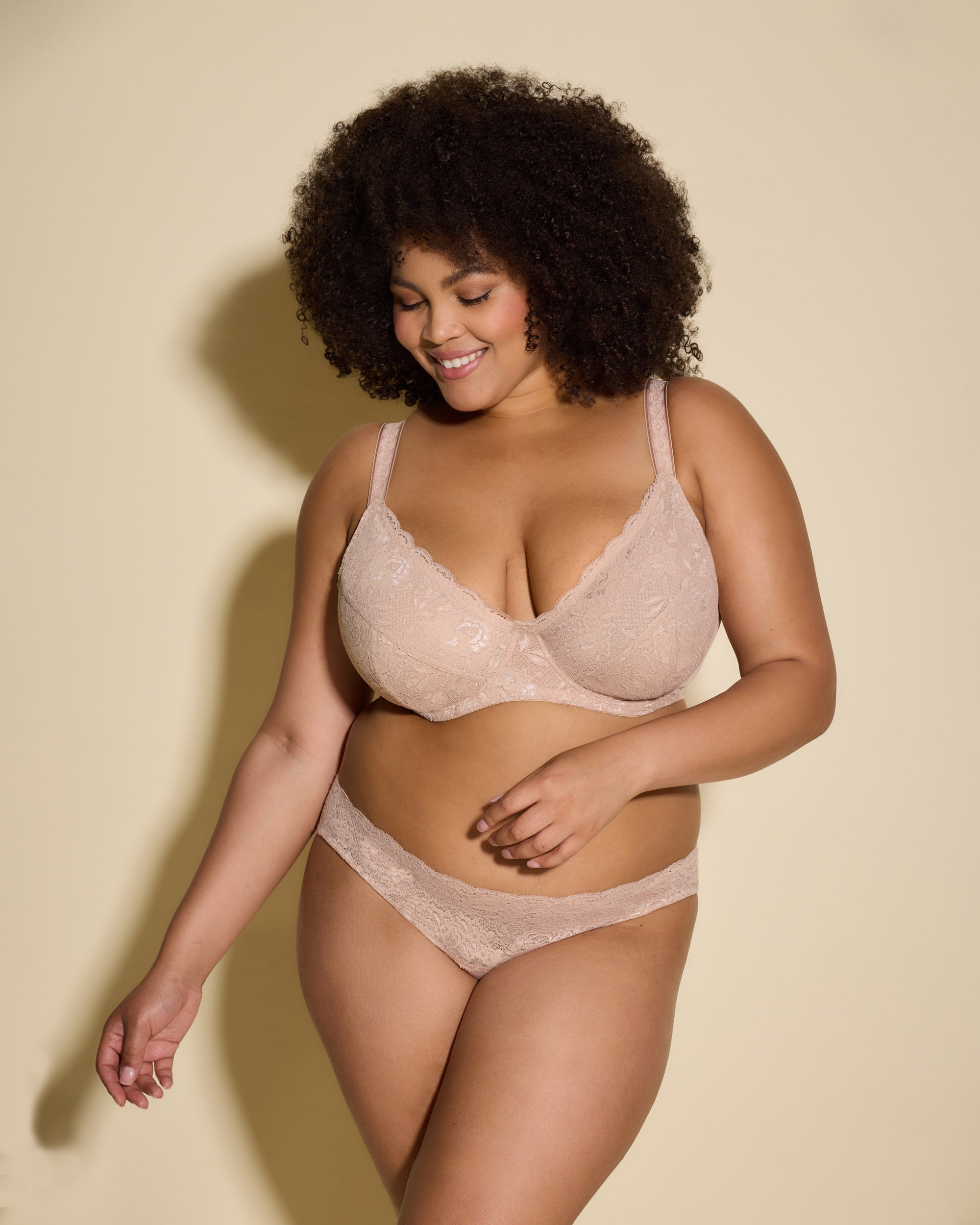 Beige Soutien-Gorge - Never Say Never Soutien-Gorge De Soutien Latéral