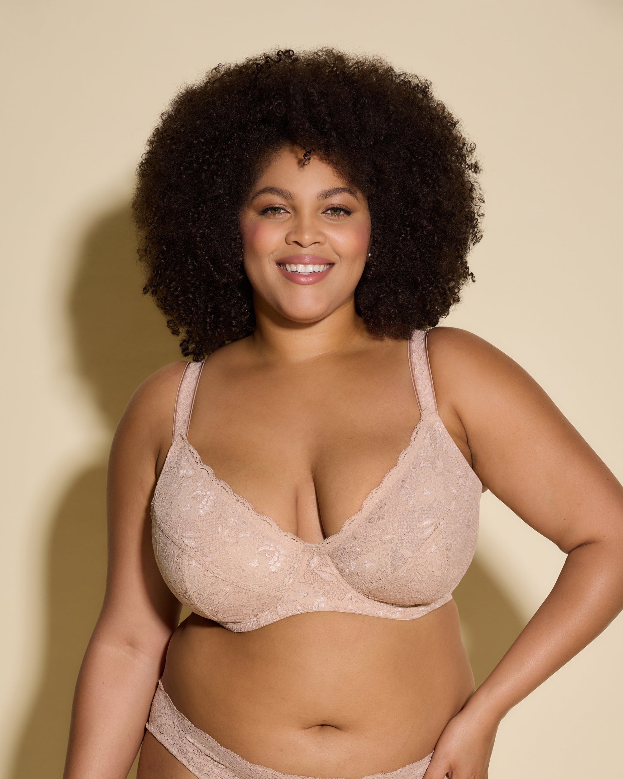 Beige Soutien-Gorge - Never Say Never Soutien-Gorge De Soutien Latéral