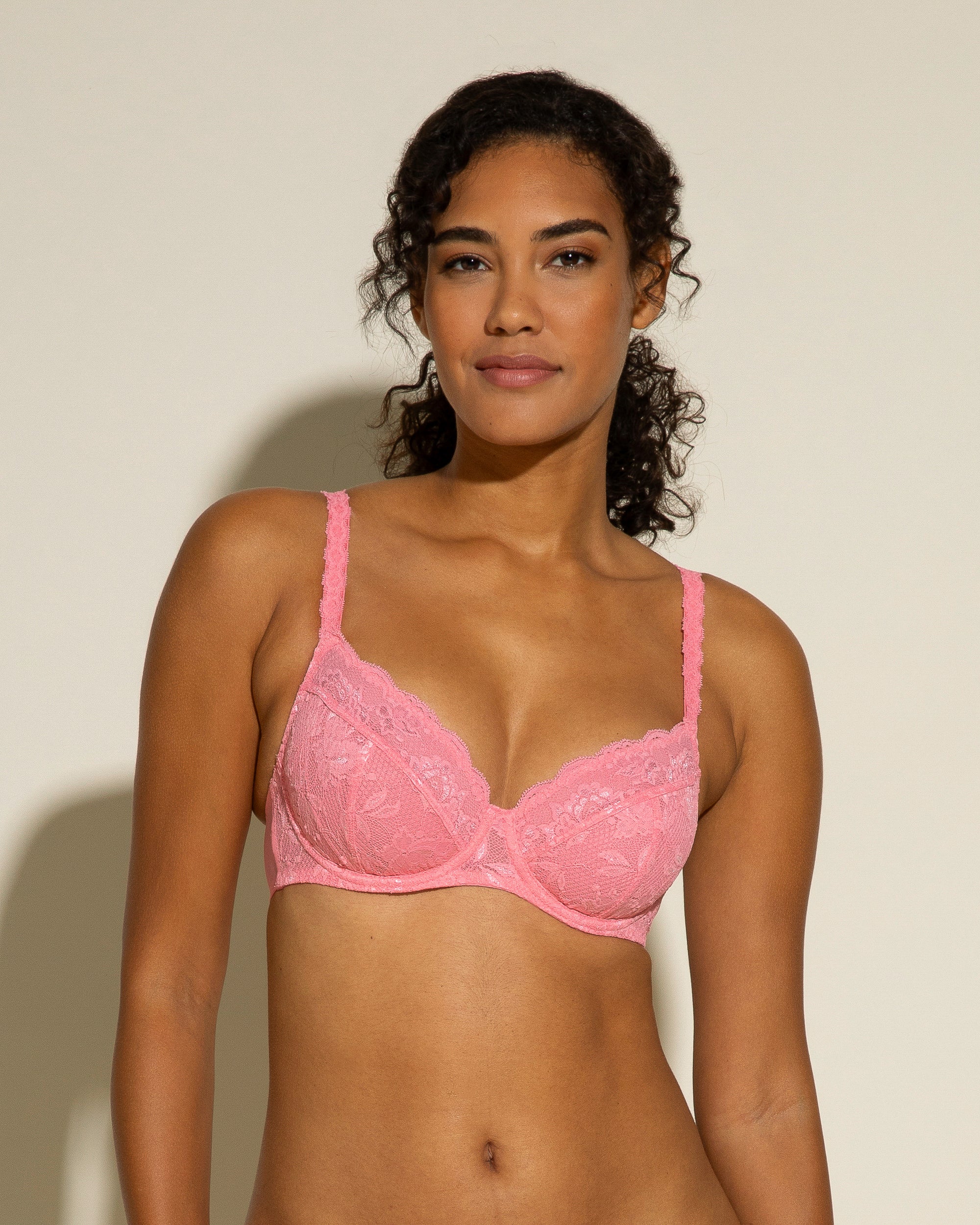 Pink Bra - Never Say Never Side Support Bra