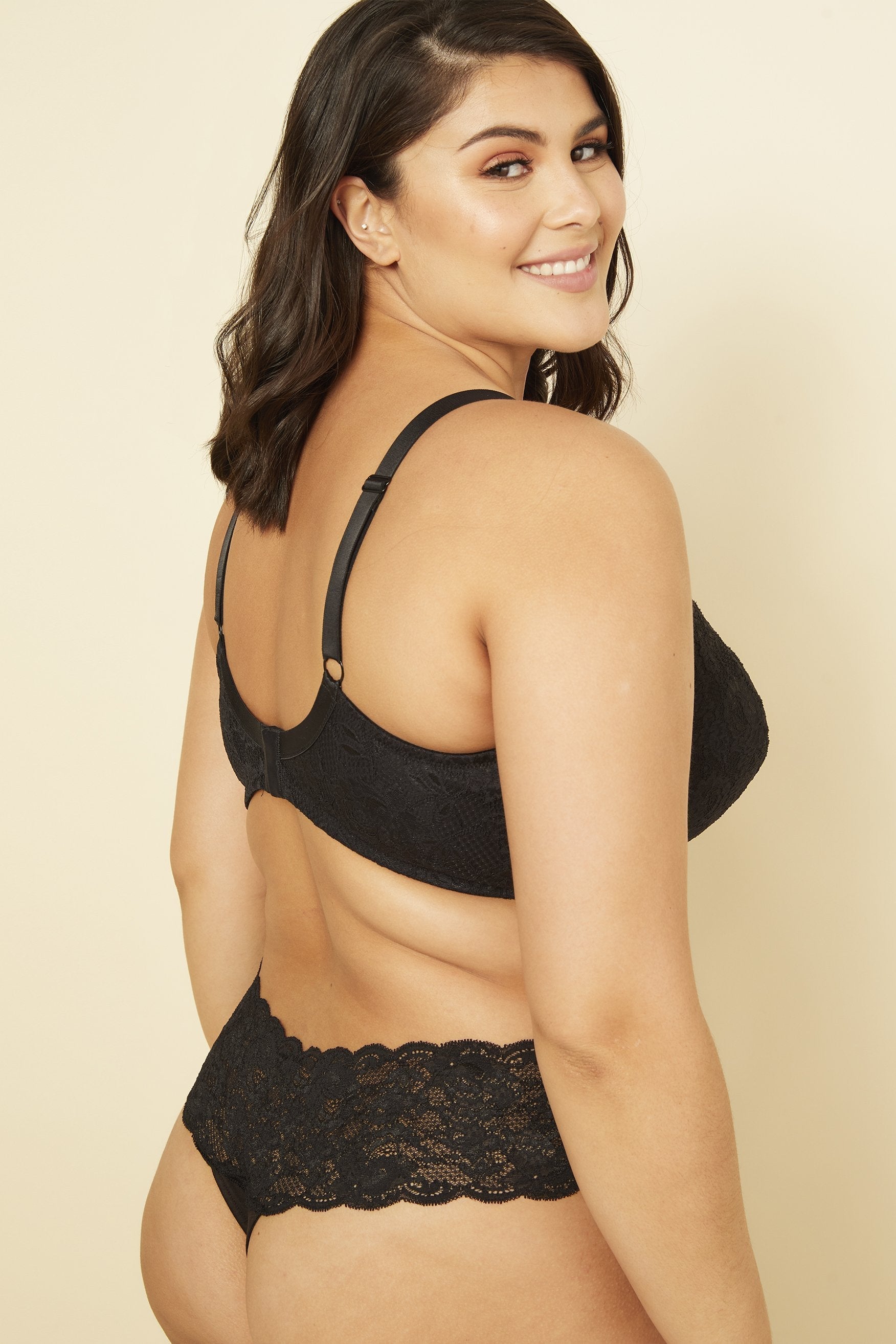 Negro Sujetadores - Never Say Never Bustie - Sujetador De Tallas Grandes