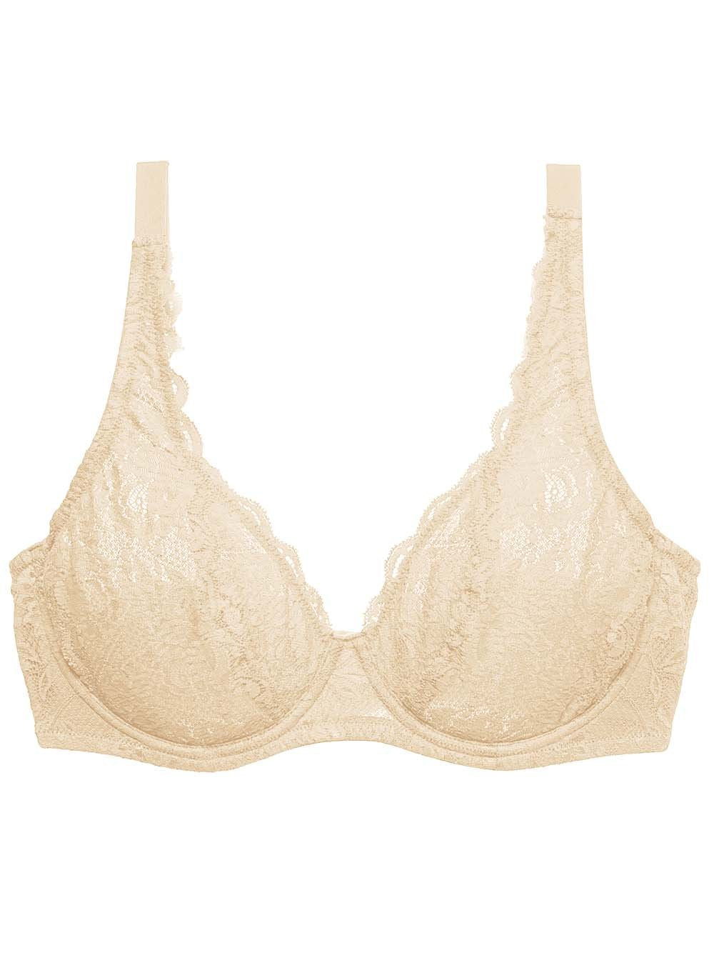 Beige Bra, Never Say Never Extended Bustie Bra