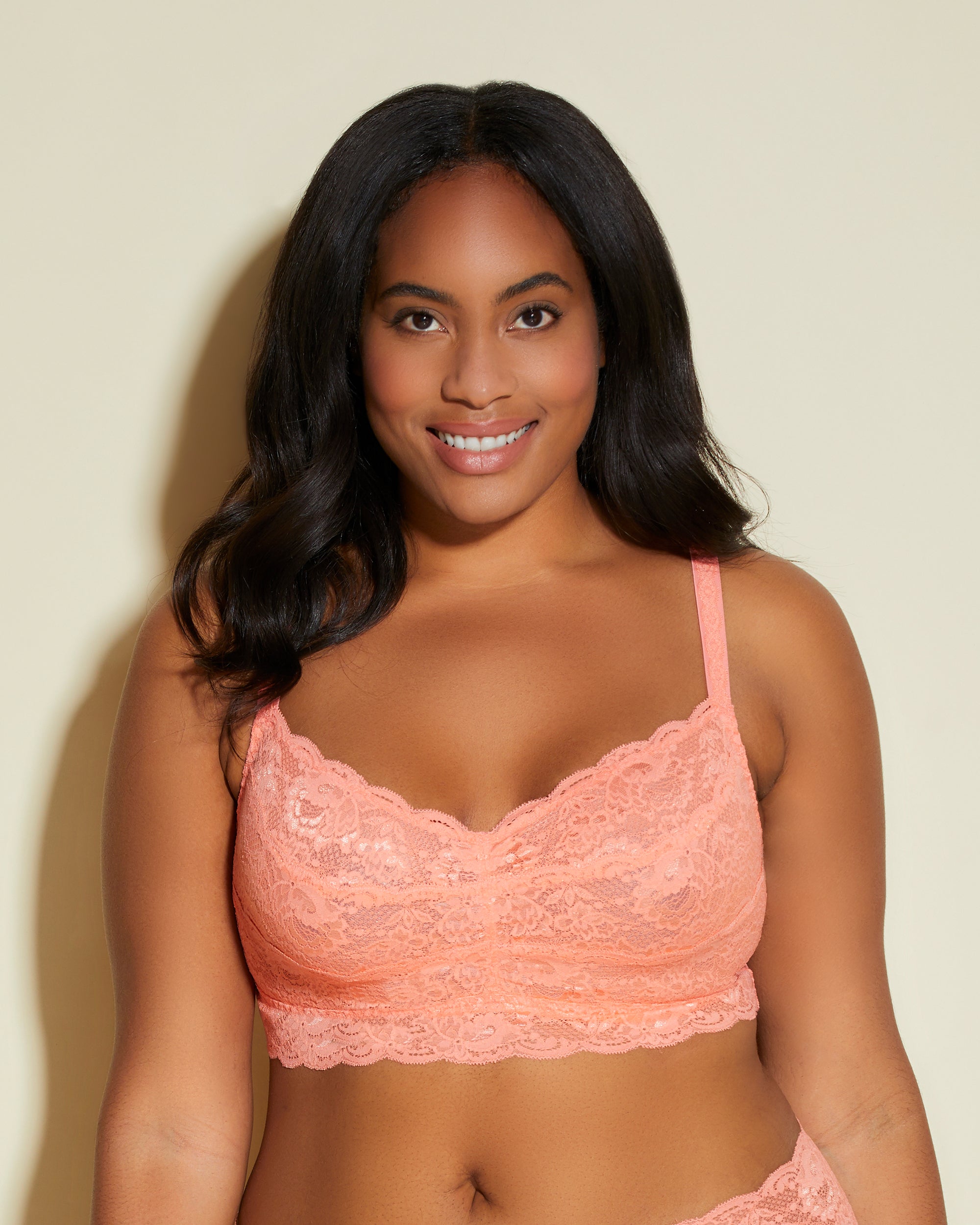 Orange Bralette - Never Say Never Brassière Sweetie - Grande Taille