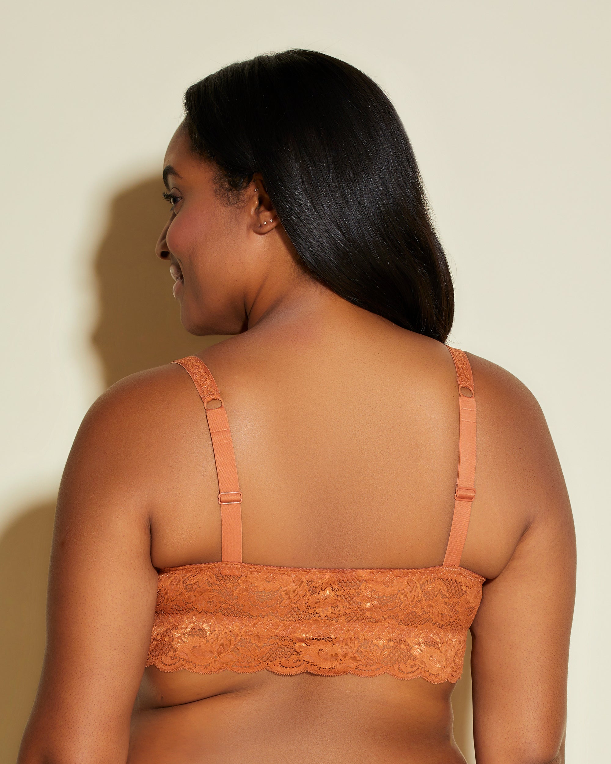 Marrón Bralette - Never Say Never Bralette Sweetie Extended