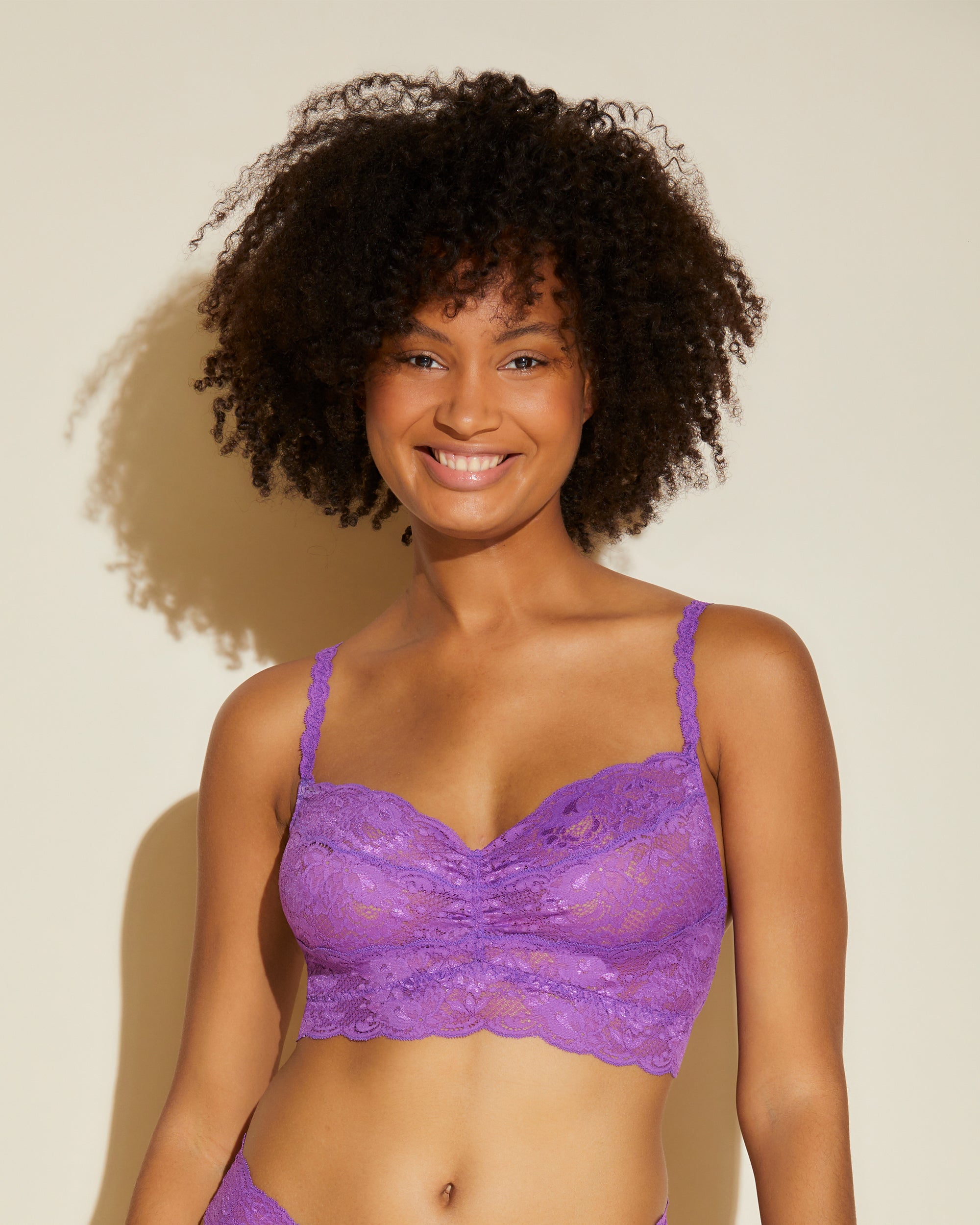 Púrpura Bralette - Never Say Never Sweetie - Bralette