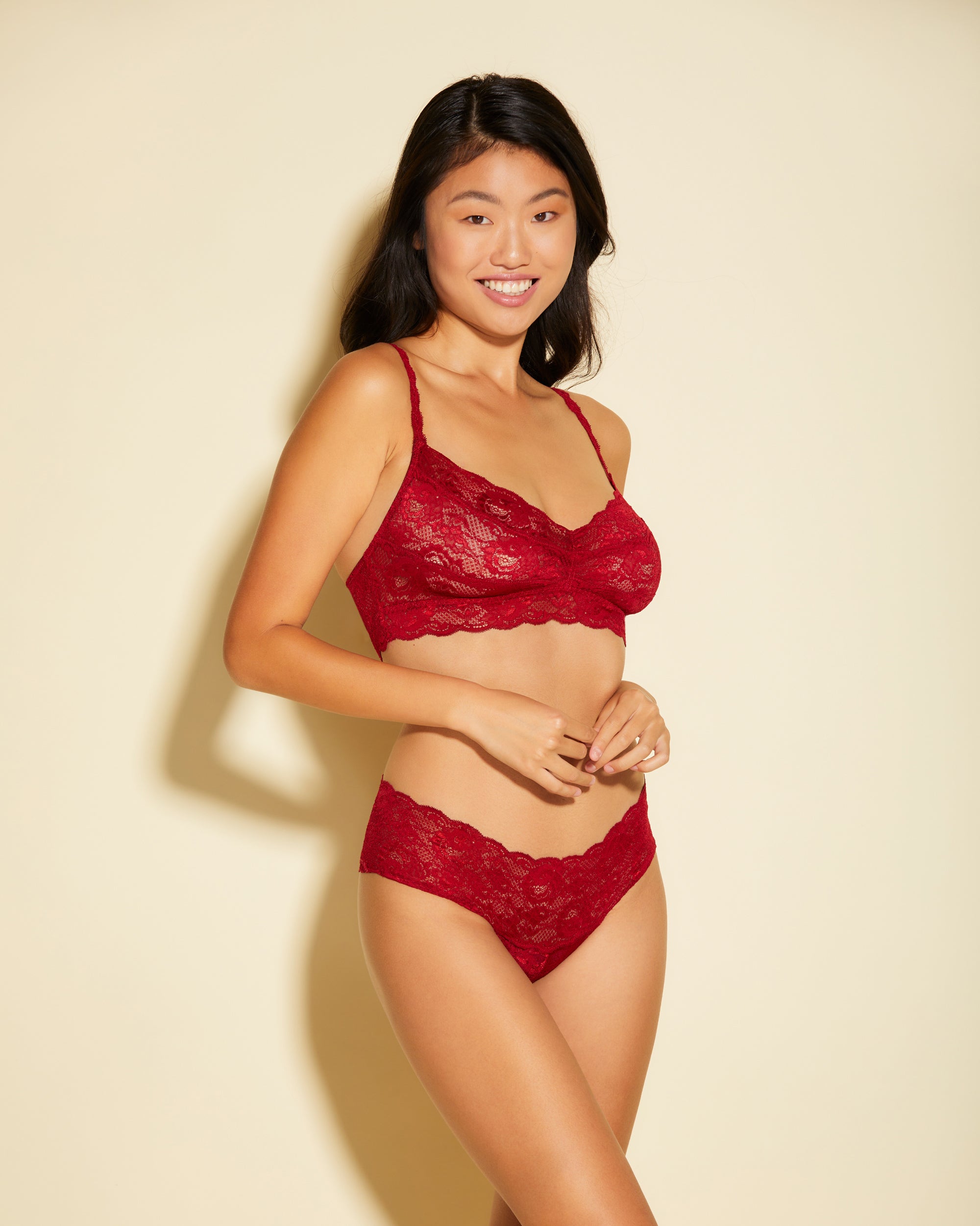 Red Bralette - Never Say Never Sweetie Bralette