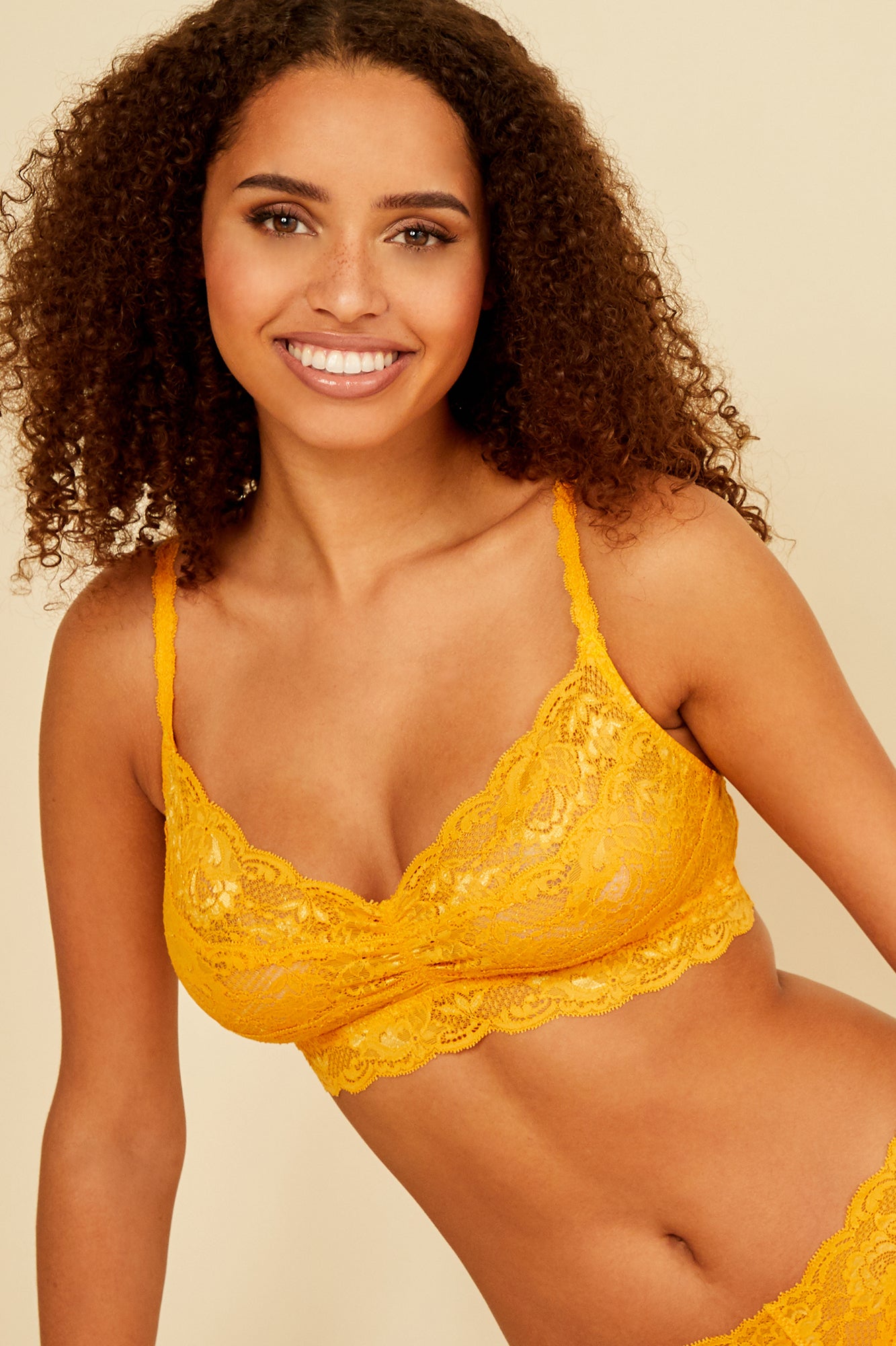 Jaune Bralette - Never Say Never Brassière Sweetie