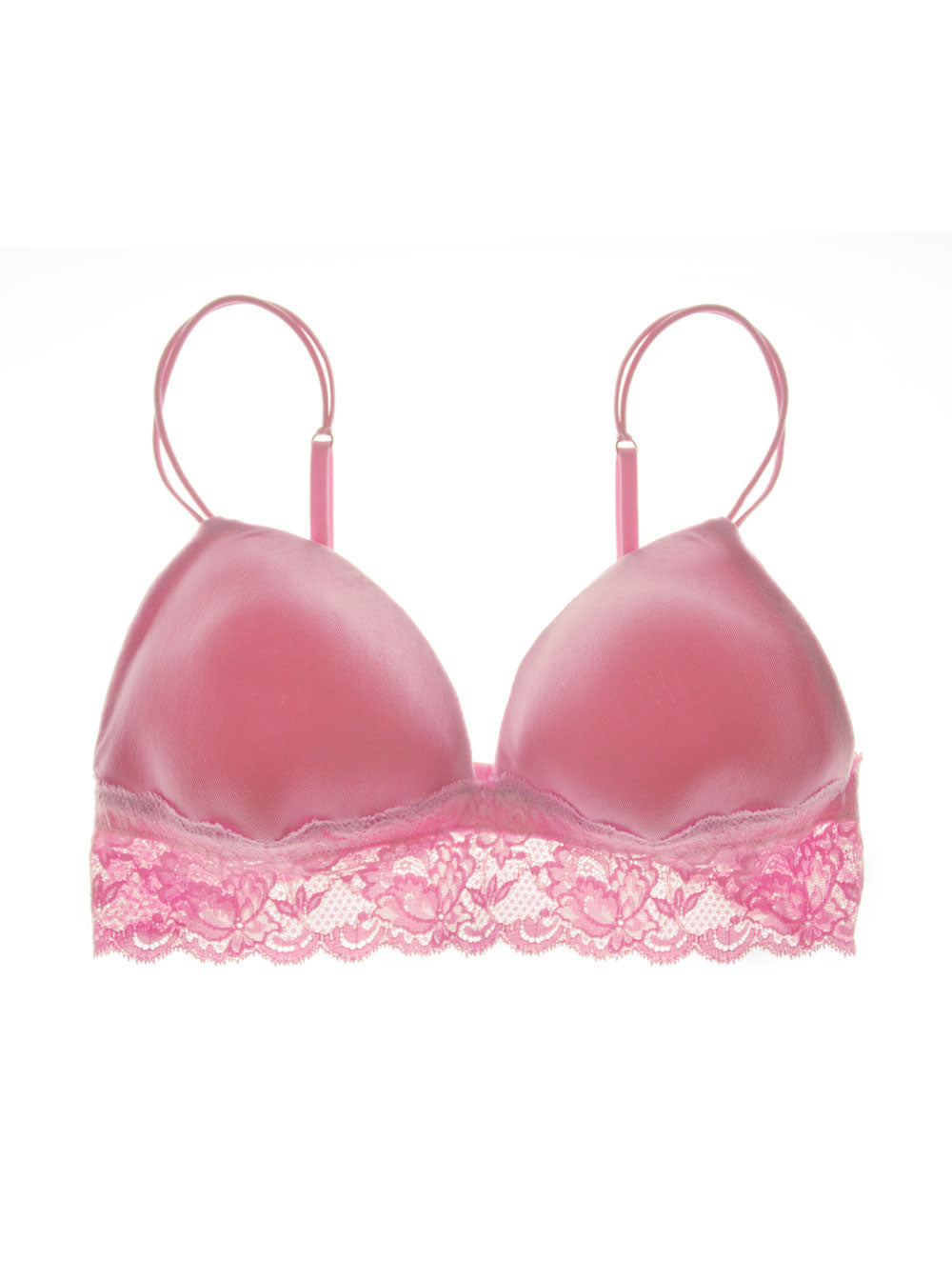 Rosa Bralette - Never Say Never Reggiseno Morbido Imbottito