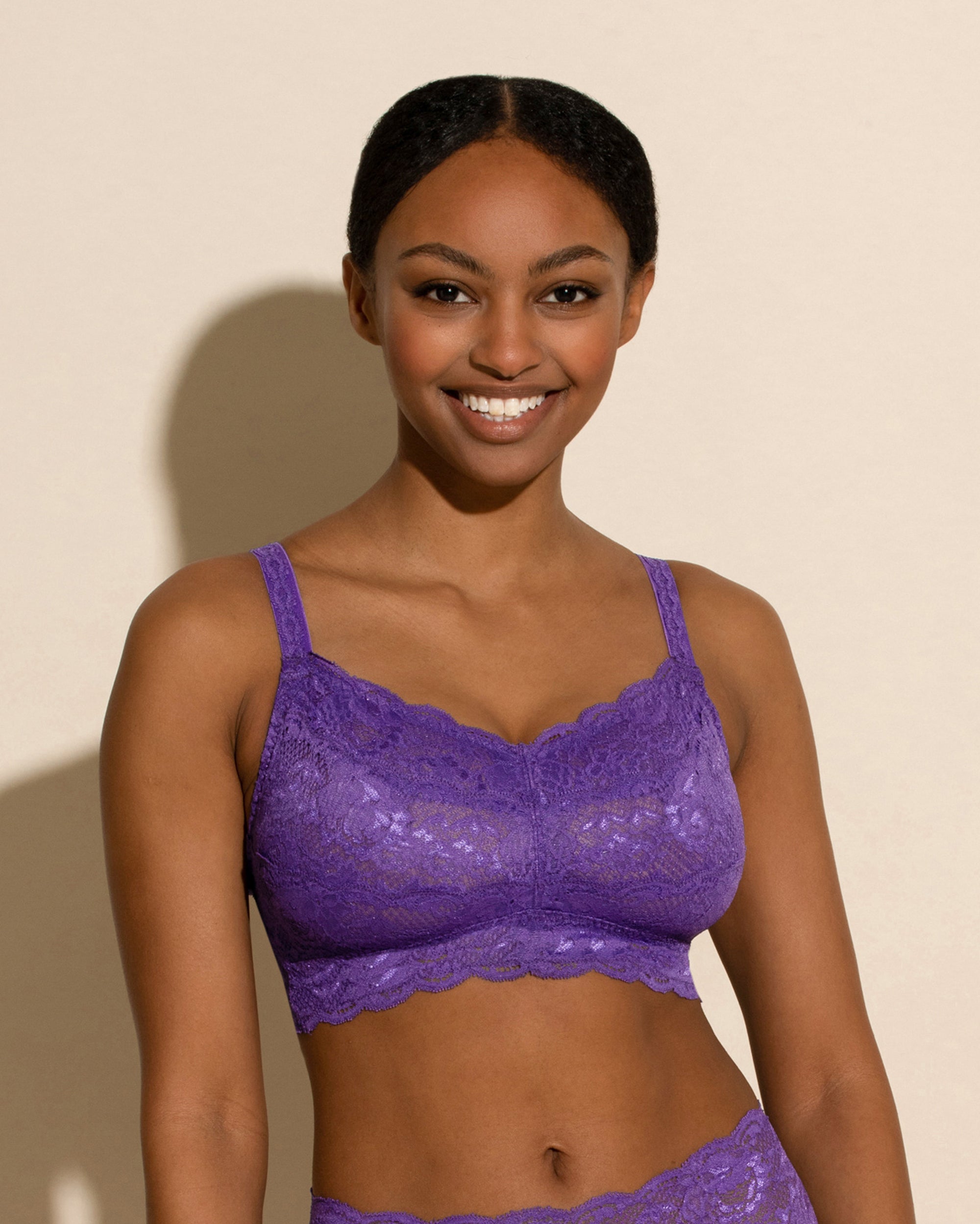 Purple Bralette - Never Say Never Curvy Sweetie Bralette