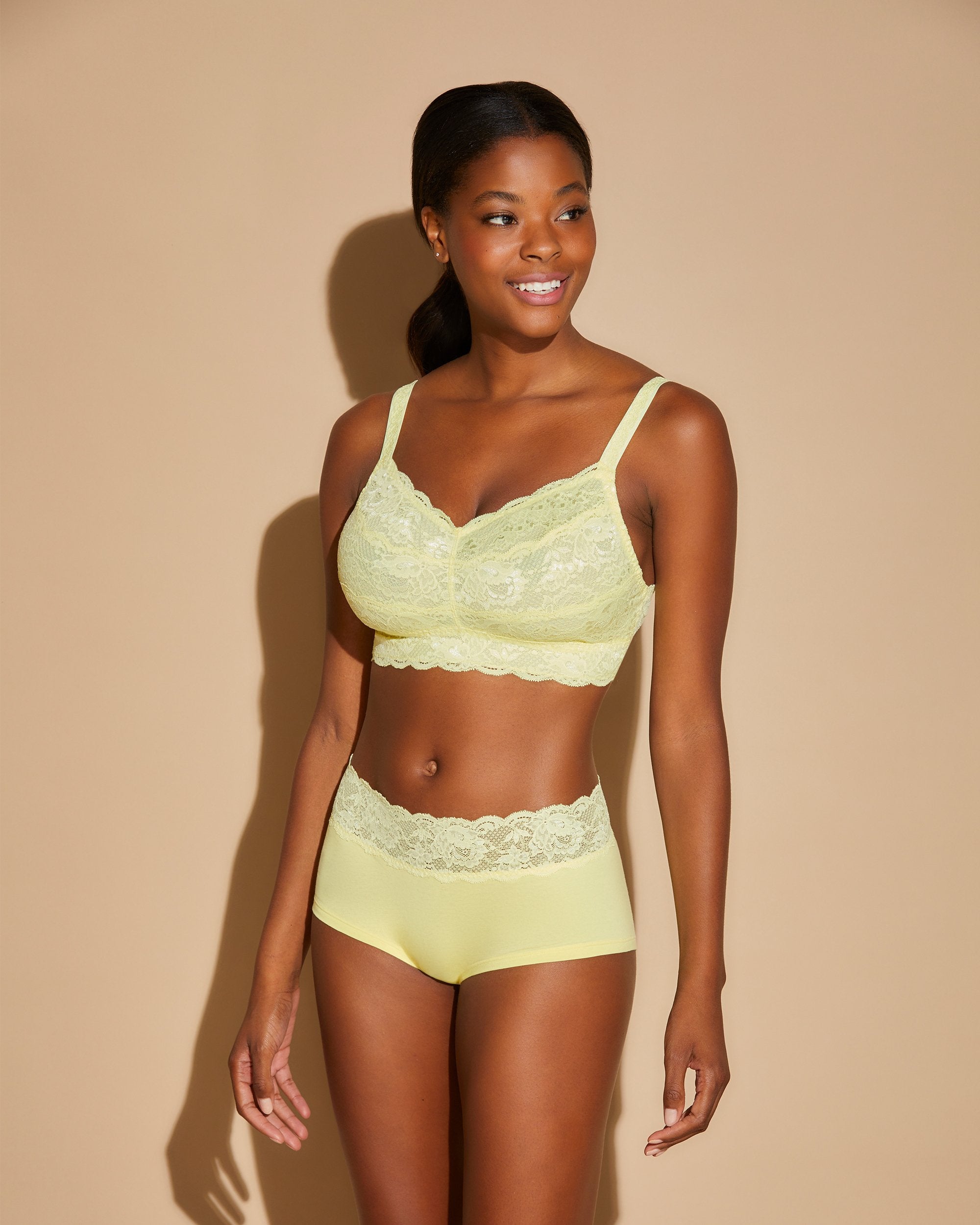 Yellow Bralette - Never Say Never Curvy Sweetie Bralette