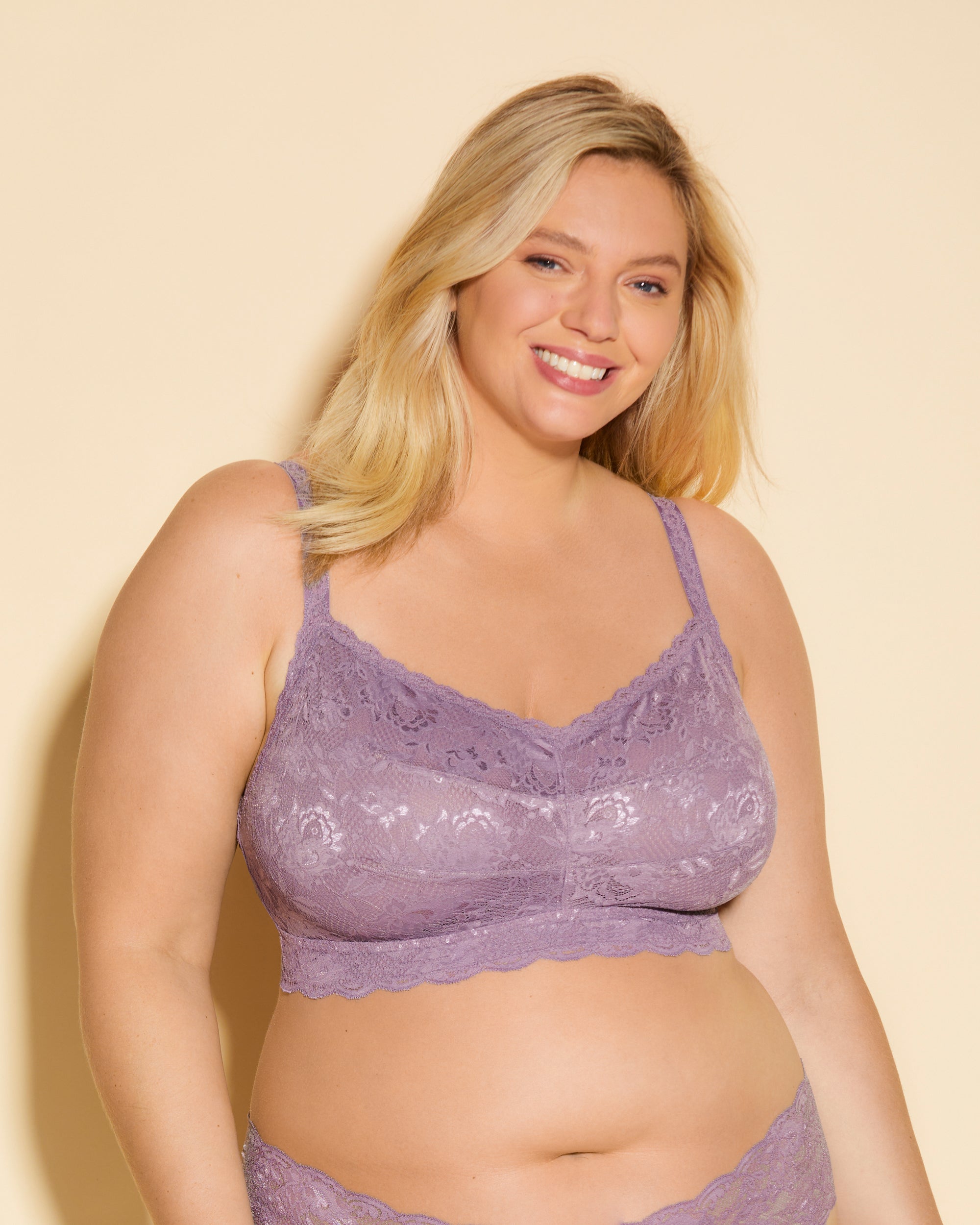 Purple Bralette - Never Say Never Ultra Curvy Sweetie Bralette