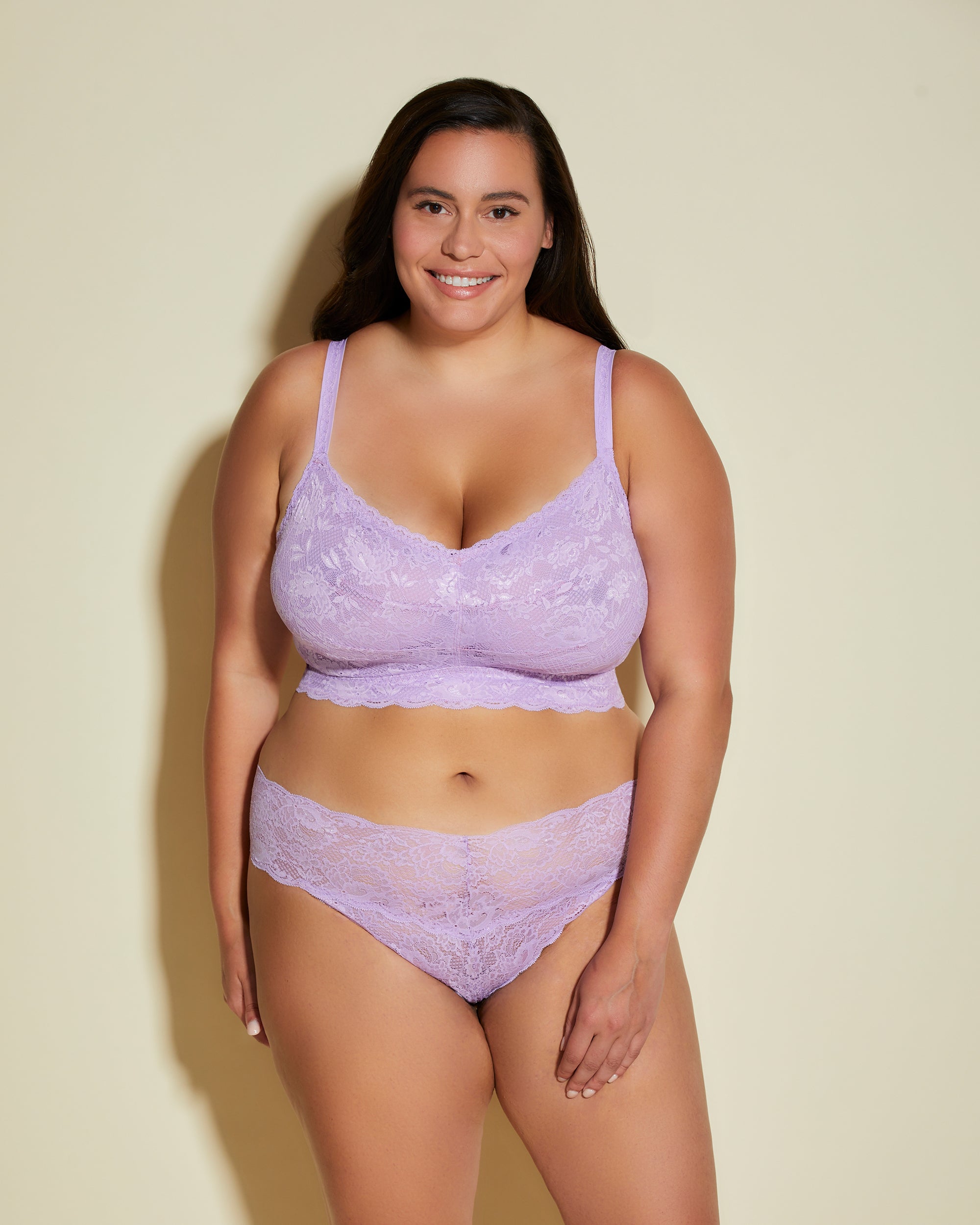 Purple Bralette - Never Say Never Ultra Curvy Sweetie Bralette
