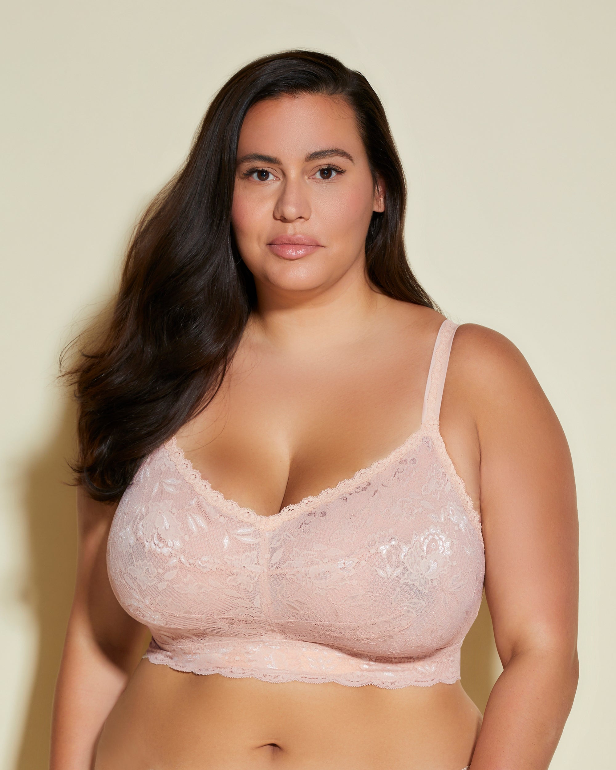 Pink Bralette - Never Say Never Ultra Curvy Sweetie Bralette