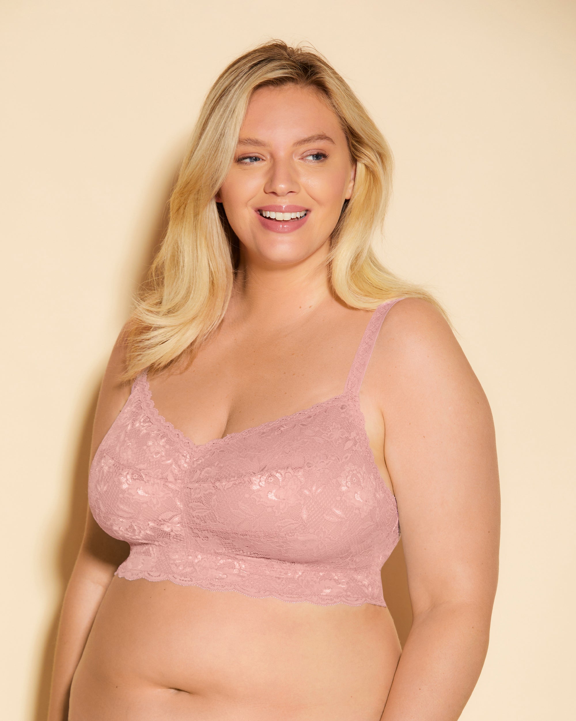 Pink Bralette - Never Say Never Ultra Curvy Sweetie Bralette