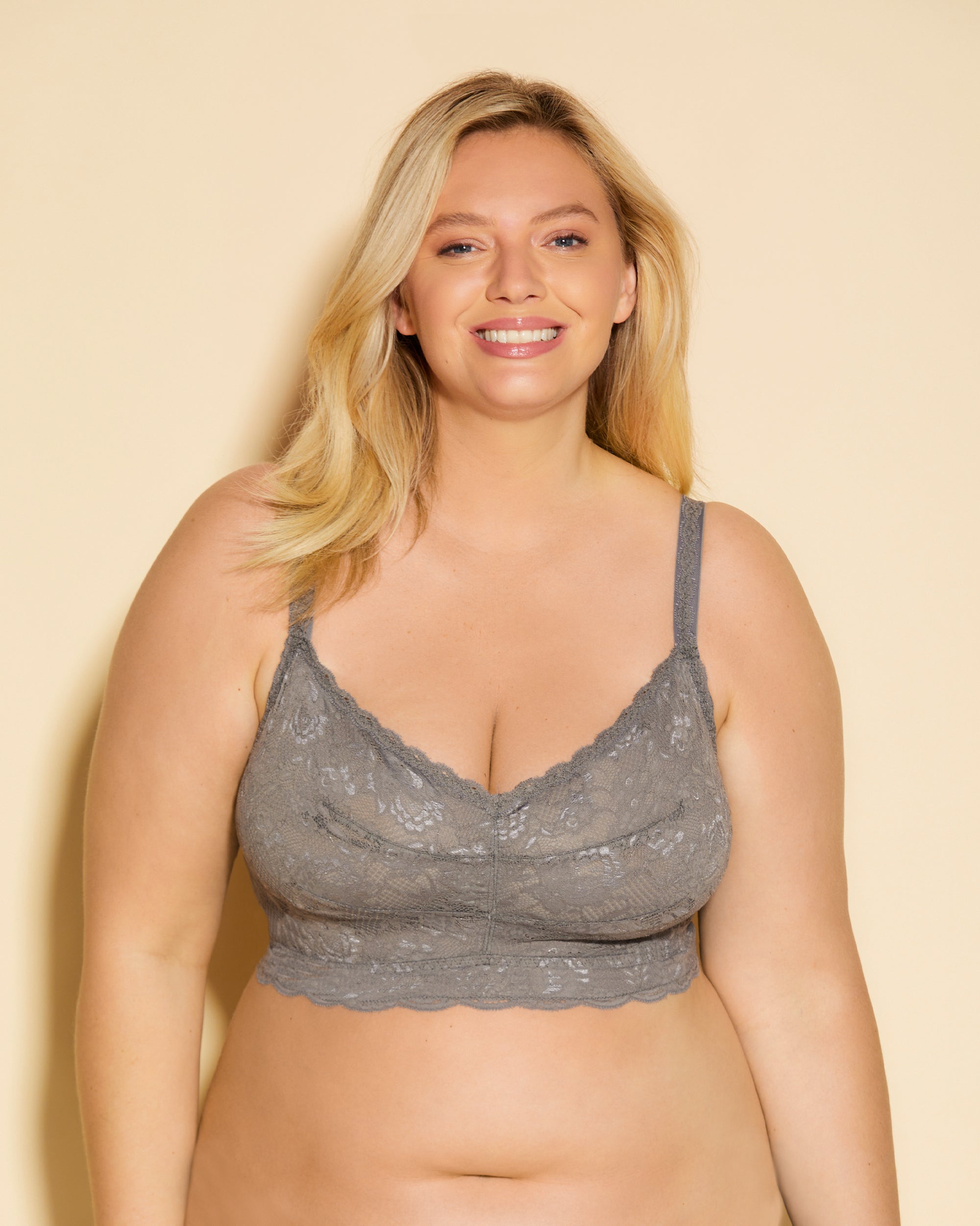 Grau Bralette - Never Say Never Ultra Curvy Bralette Sweetie