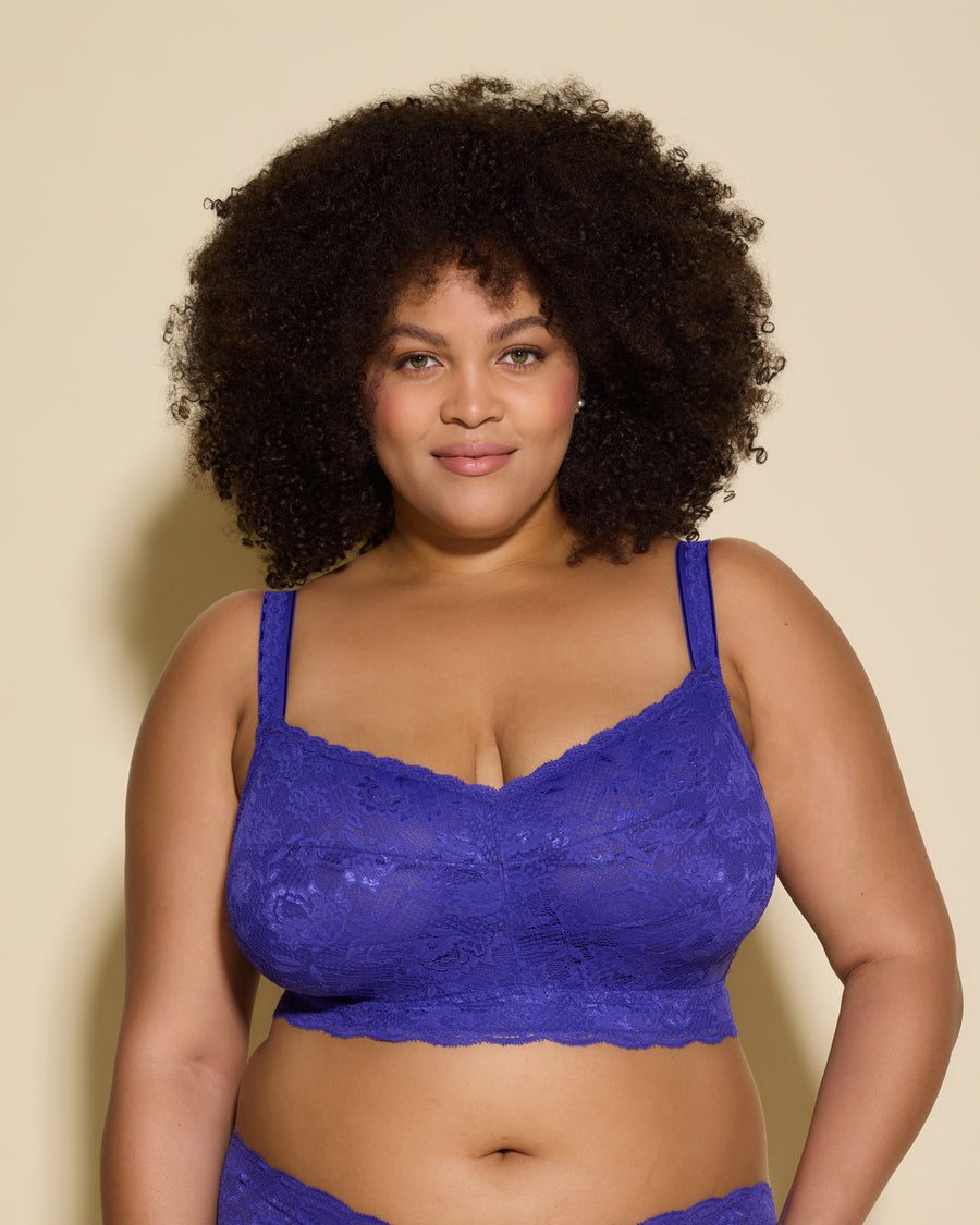 Púrpura Bralette - Never Say Never Bralette Sweetie Ultra Curvy