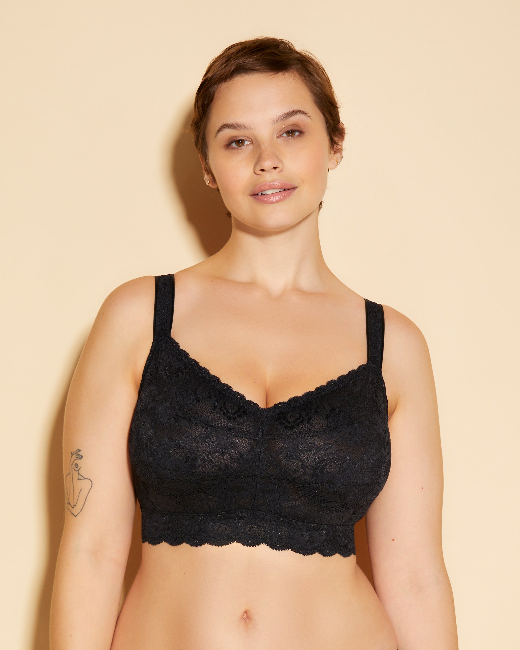 Black Bralette - Never Say Never Super Curvy Sweetie Bralette