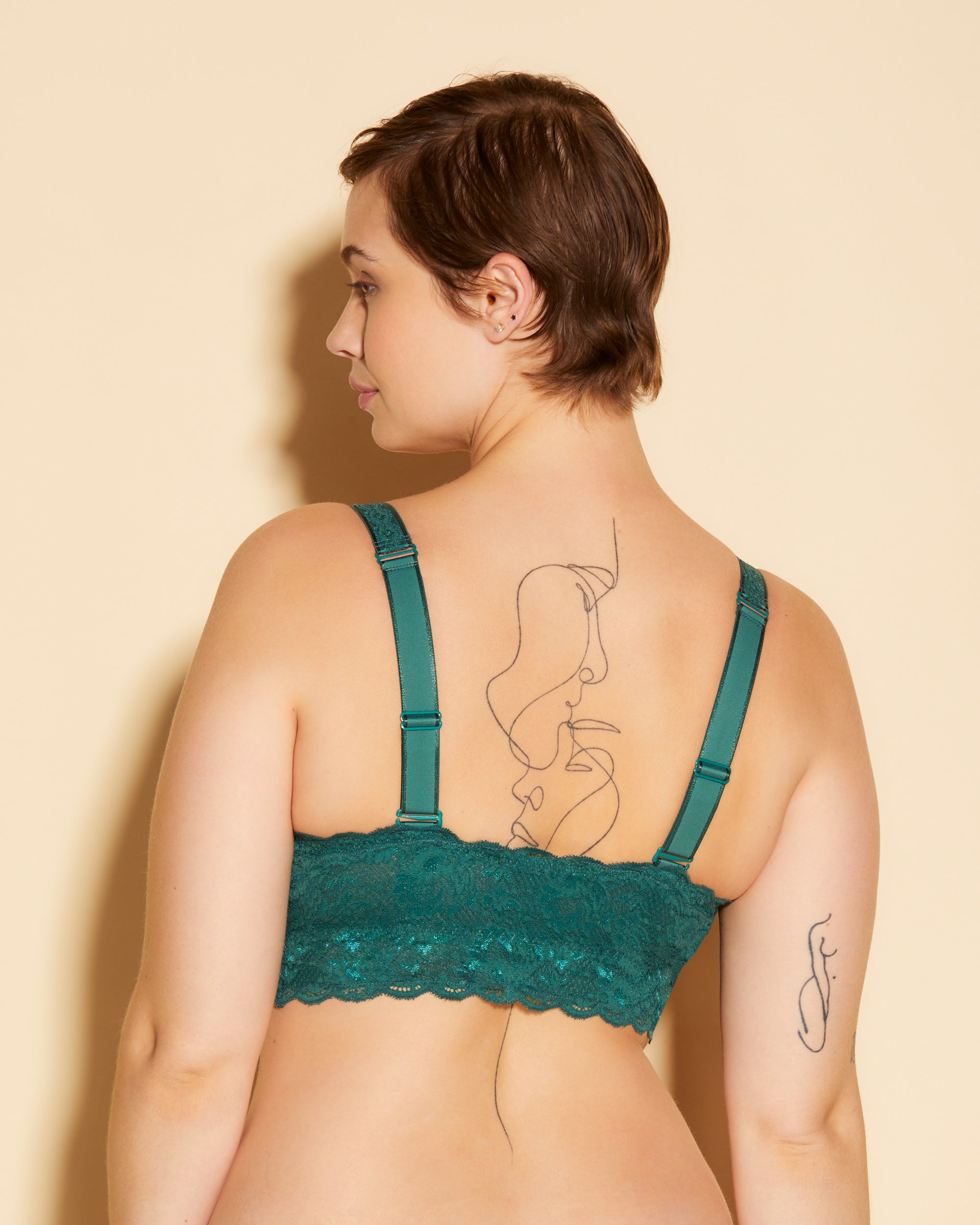 Verte Bralette - Never Say Never Brassière Super Curvy Sweetie