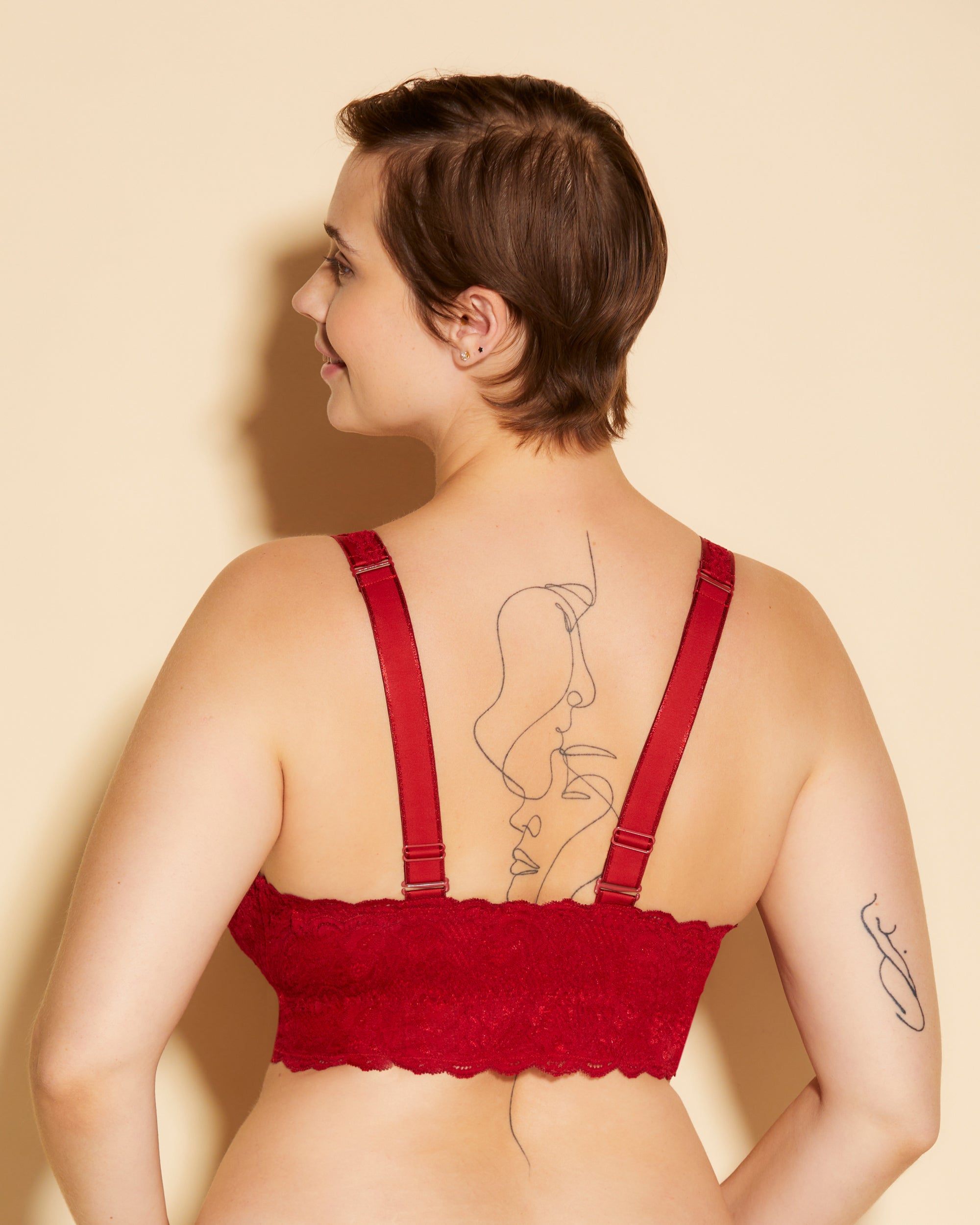 Rouge Bralette - Never Say Never Brassière Super Curvy Sweetie