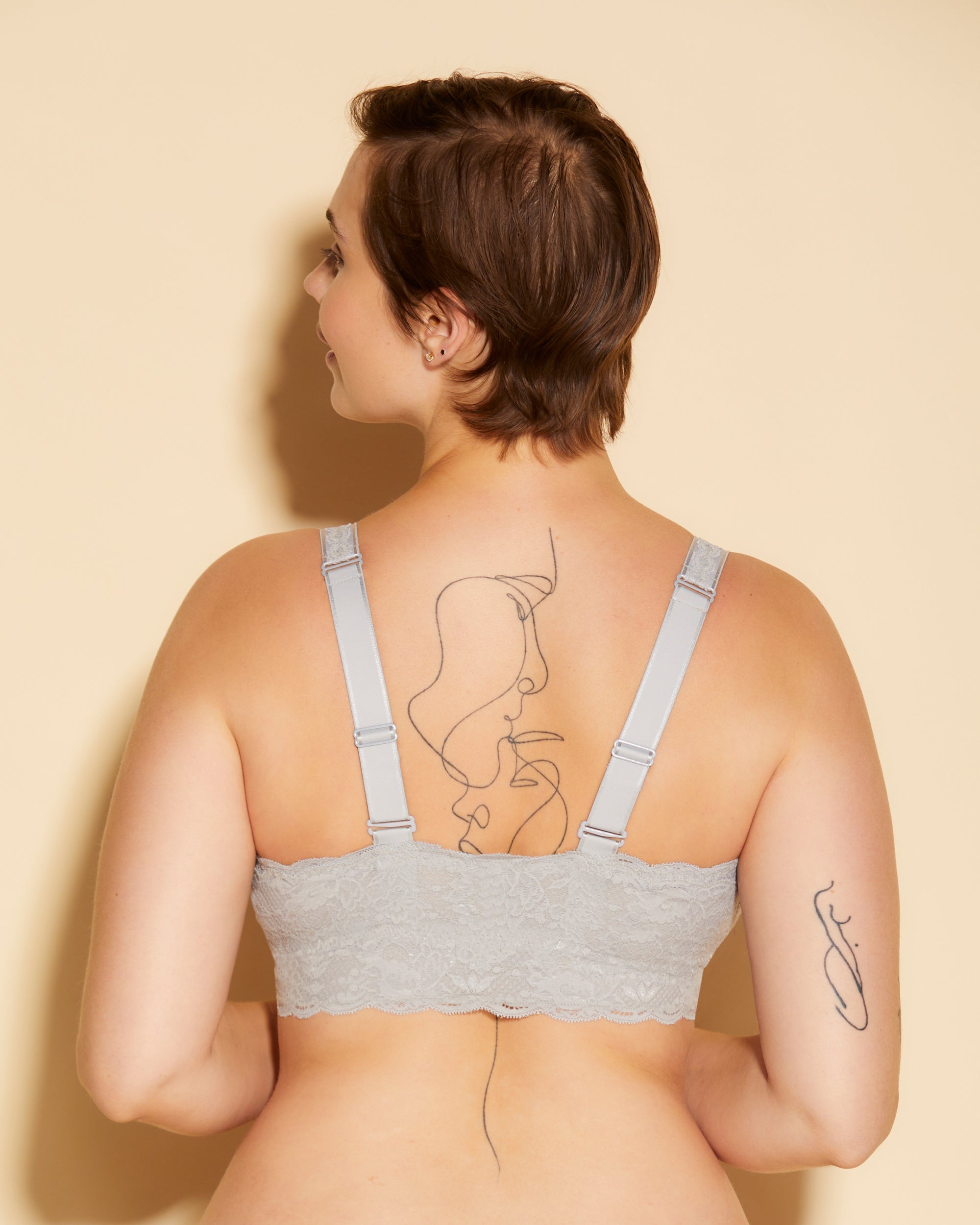 Grau Bralette - Never Say Never Super Curvy Sweetie Bralette