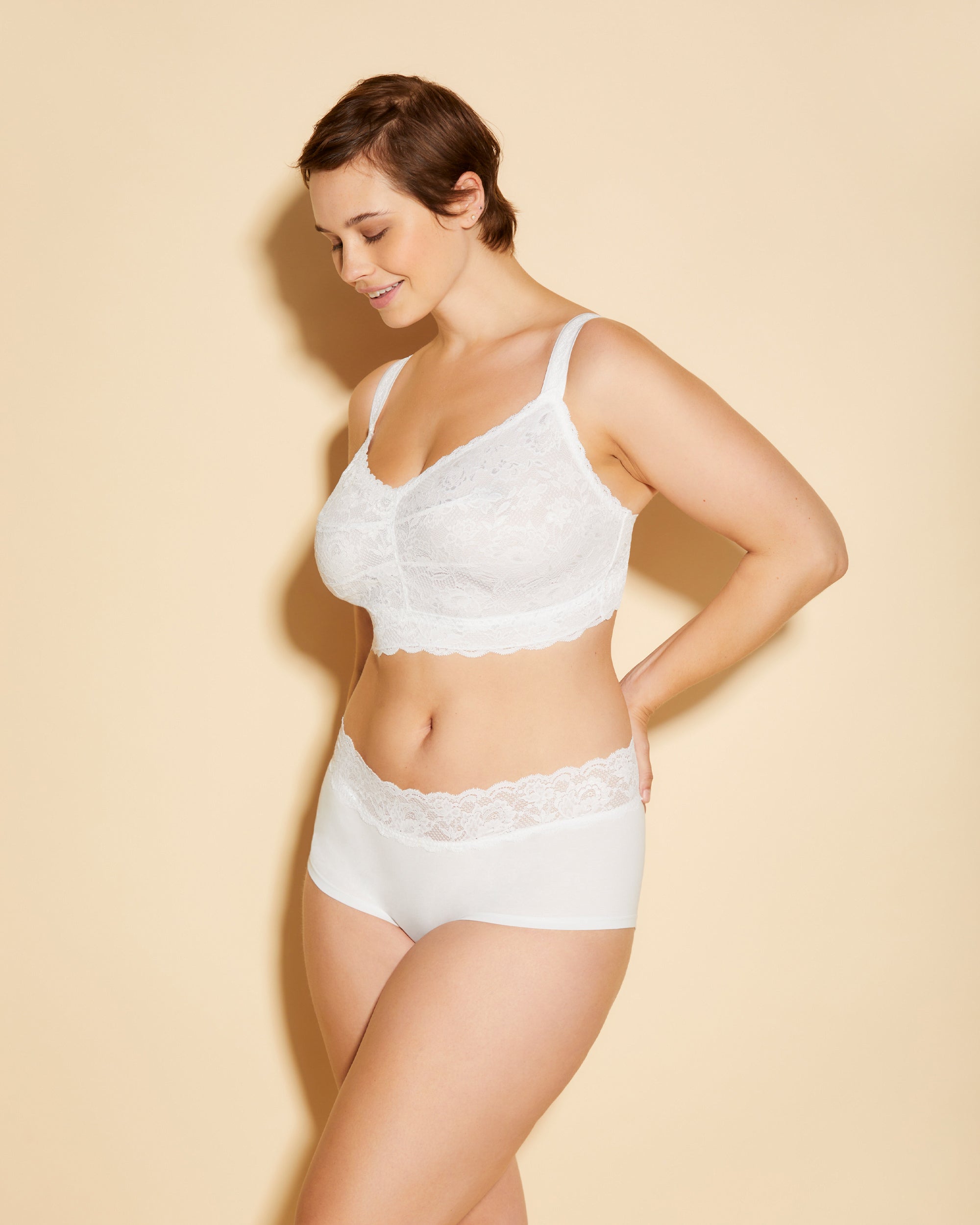 Bianco Bralette - Never Say Never Bralette Super Curvy Sweetie