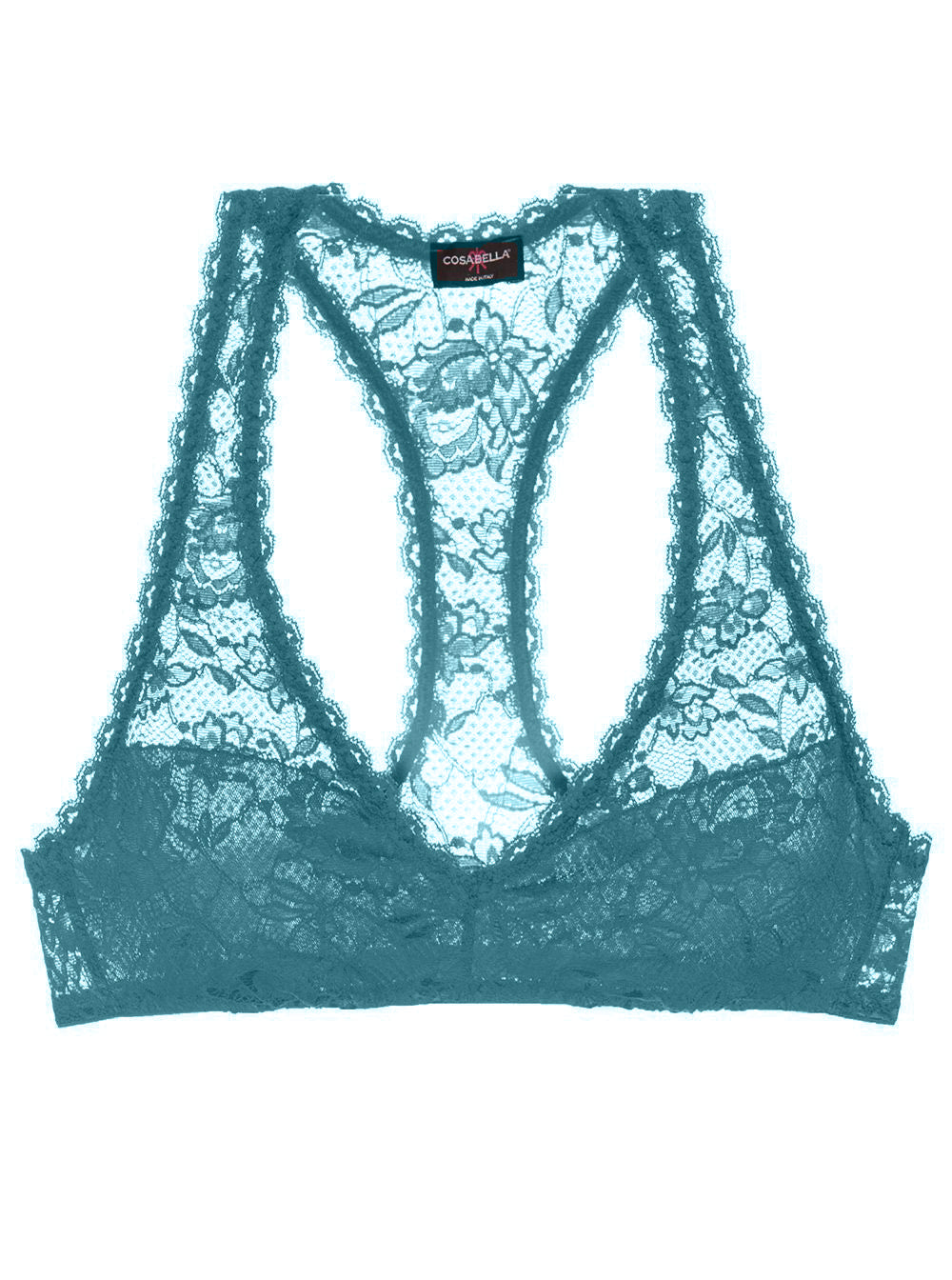 Azul Bralette - Never Say Never Racie - Bralette Con Espalda De Nadador