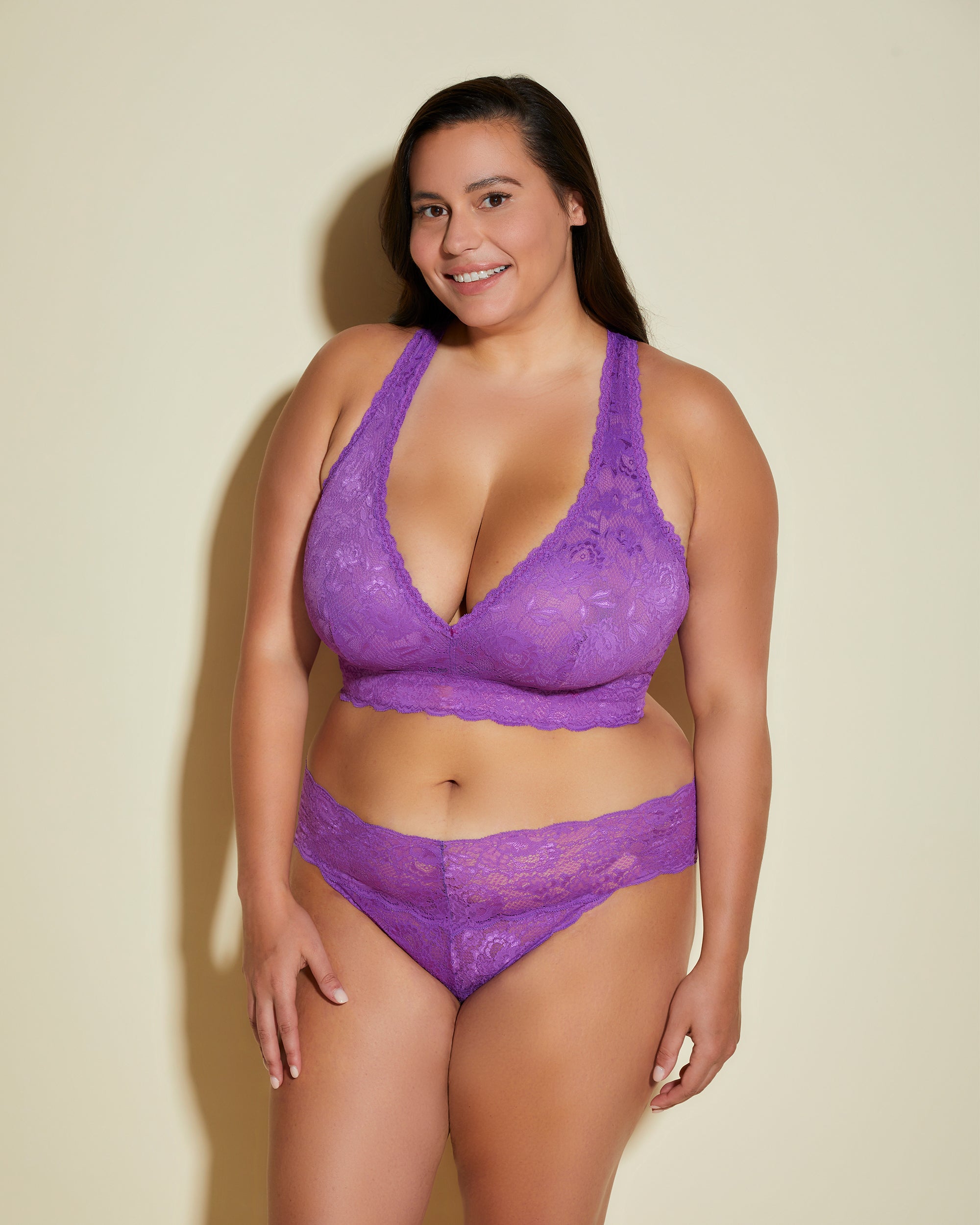 Violette Bralette - Never Say Never Brassière Dos Nageur Racie Ultra Curvy