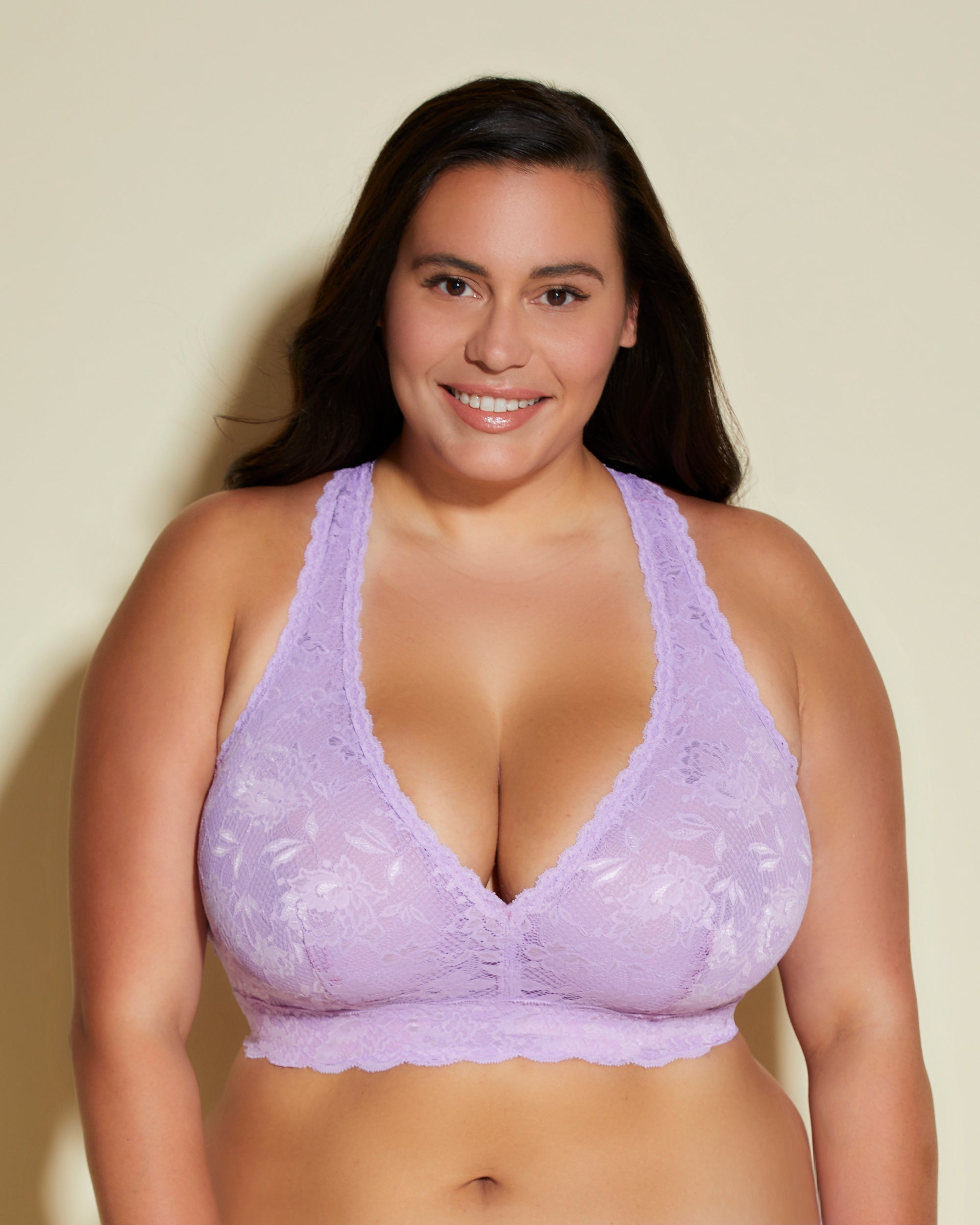 Lila Bralette - Never Say Never Ultra Curvy Racerback-Bralette 