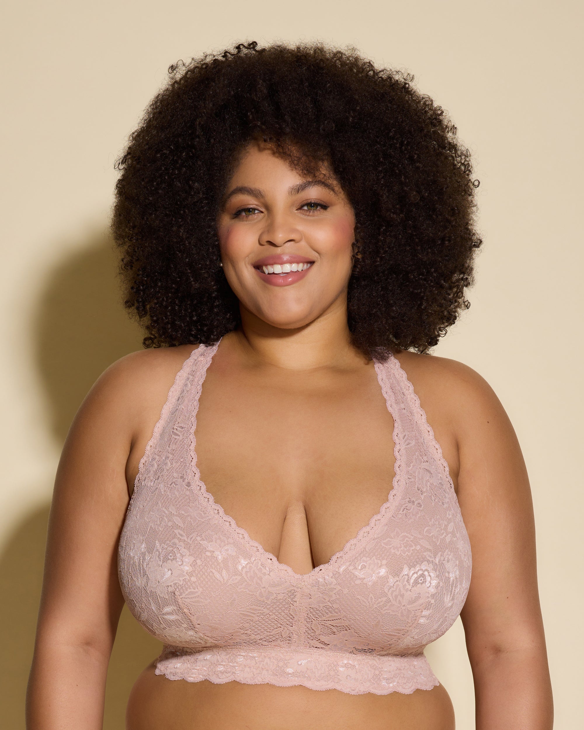 Rose Bralette - Never Say Never Brassière Dos Nageur Racie Ultra Curvy