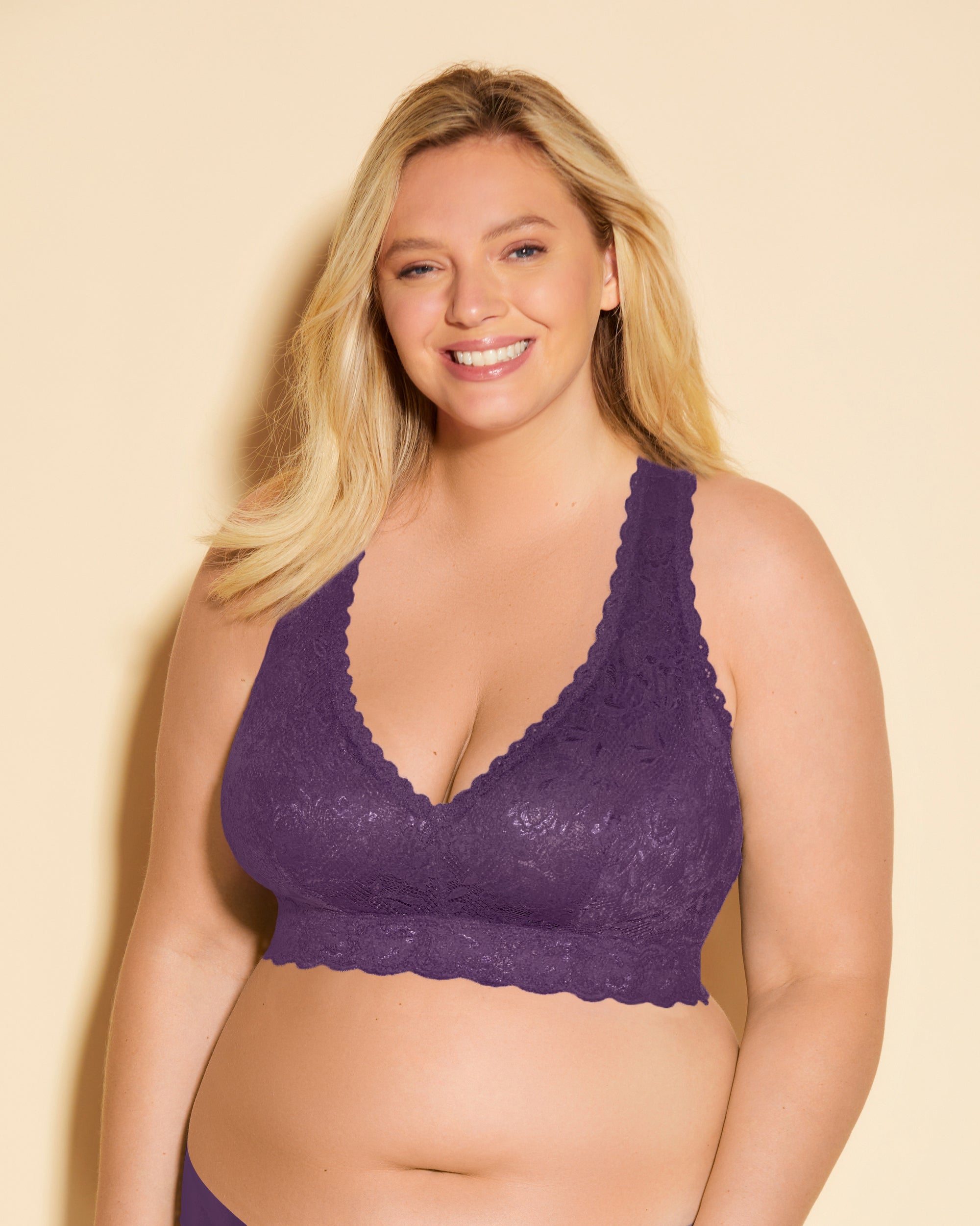 Violette Bralette - Never Say Never Brassière Dos Nageur Racie Ultra Curvy