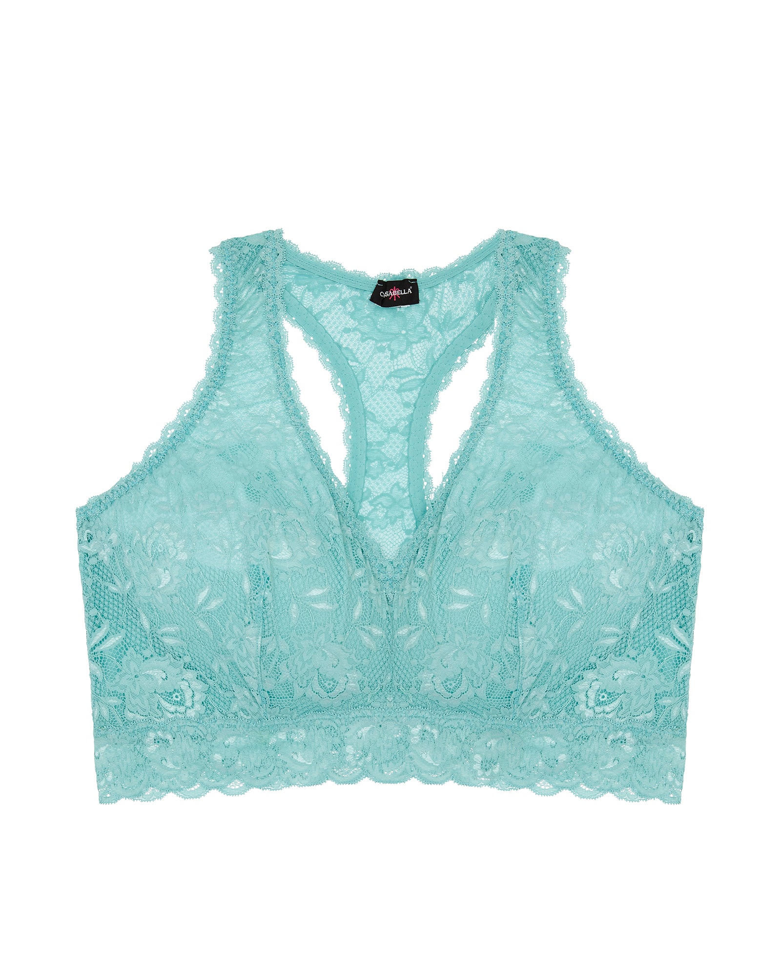 Azul Bralette - Never Say Never Bralette Con Espalda Cruzada Racie Extended