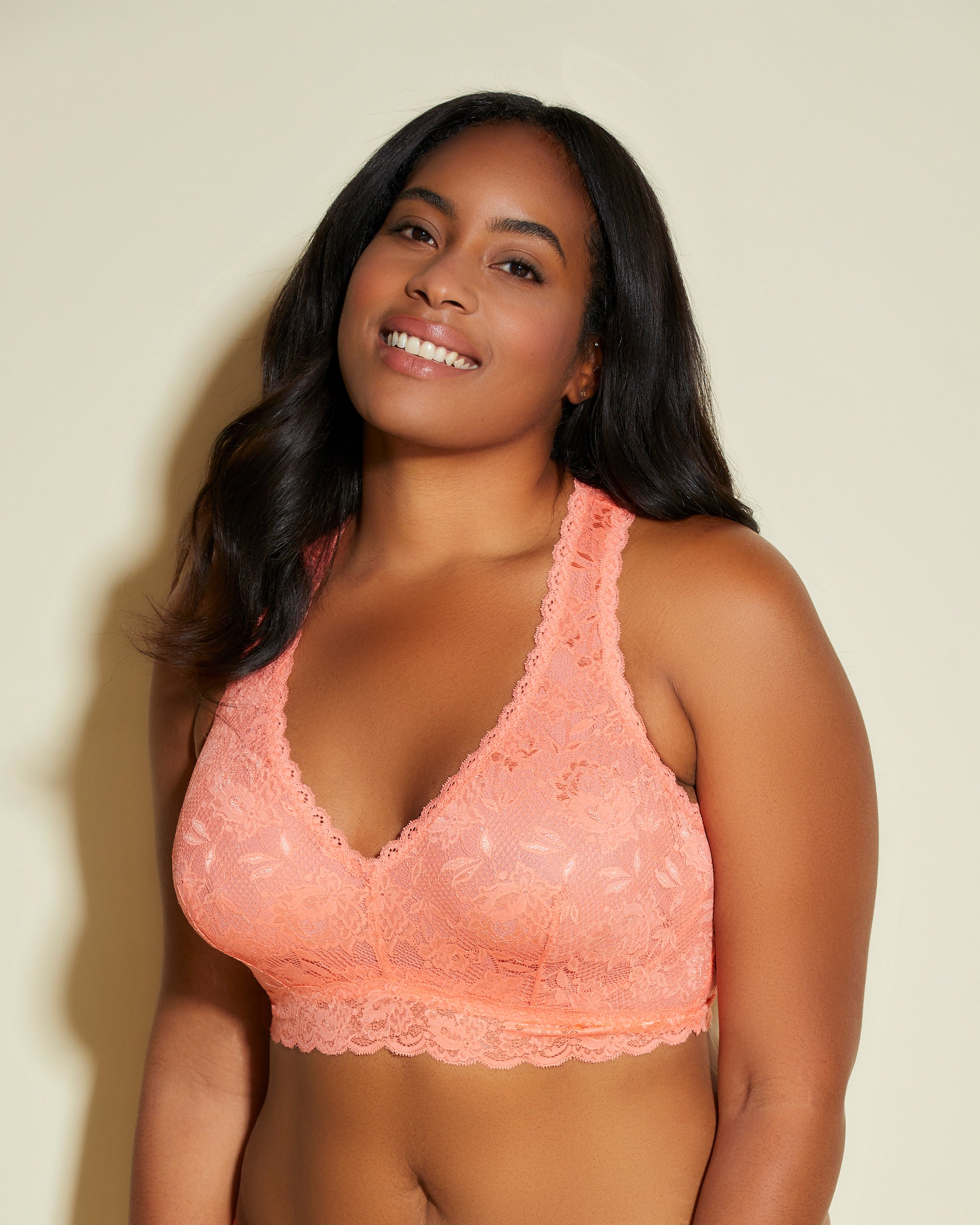 Orange Bralette - Never Say Never Racie Grandes Tailles