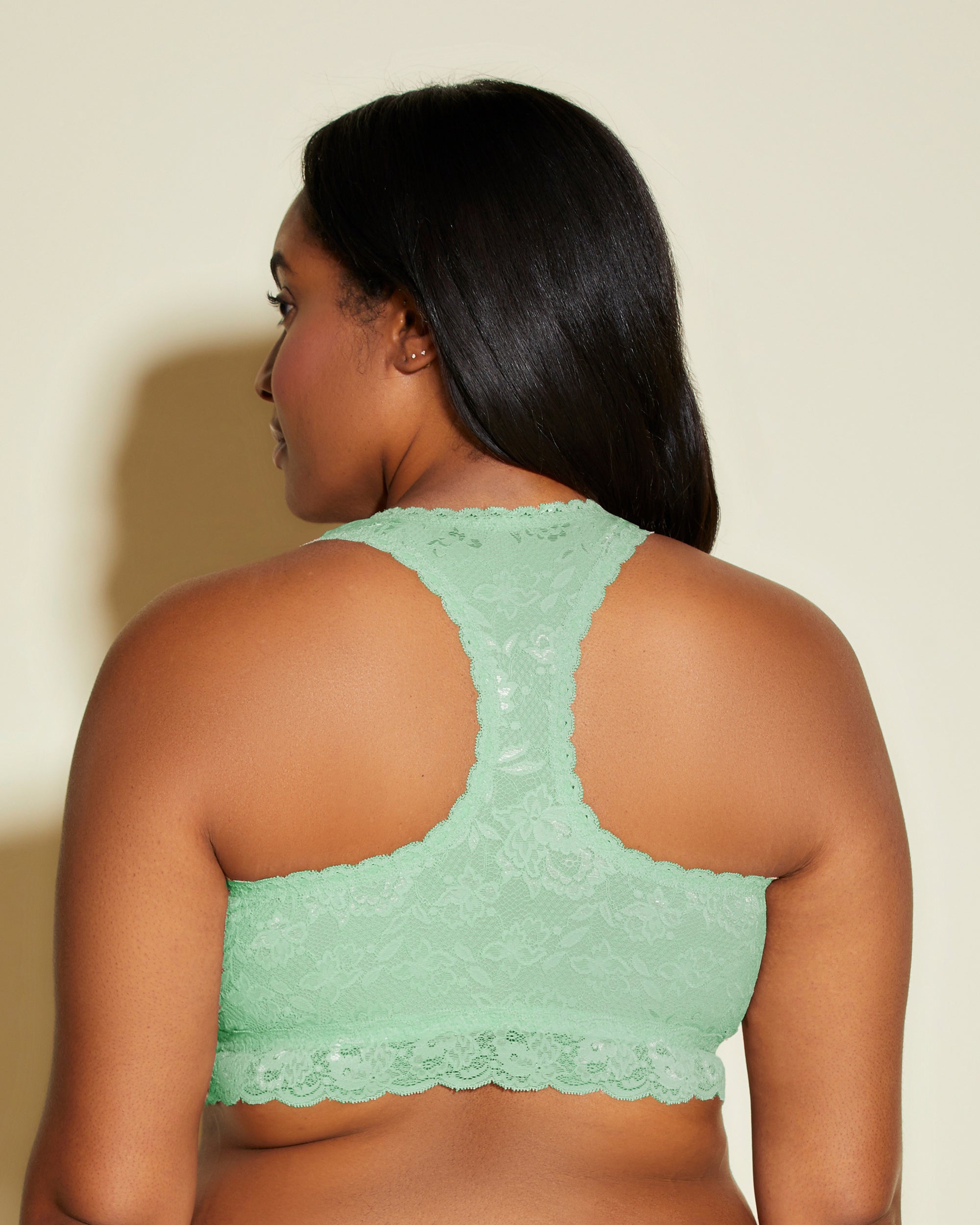 Grün Bralette - Never Say Never Extended Racie Bralette Im Racerback-Stil