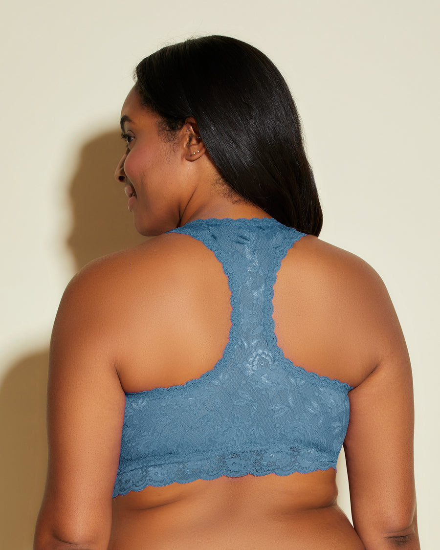 Azul Bralette - Never Say Never Bralette Con Espalda Cruzada Racie Extended