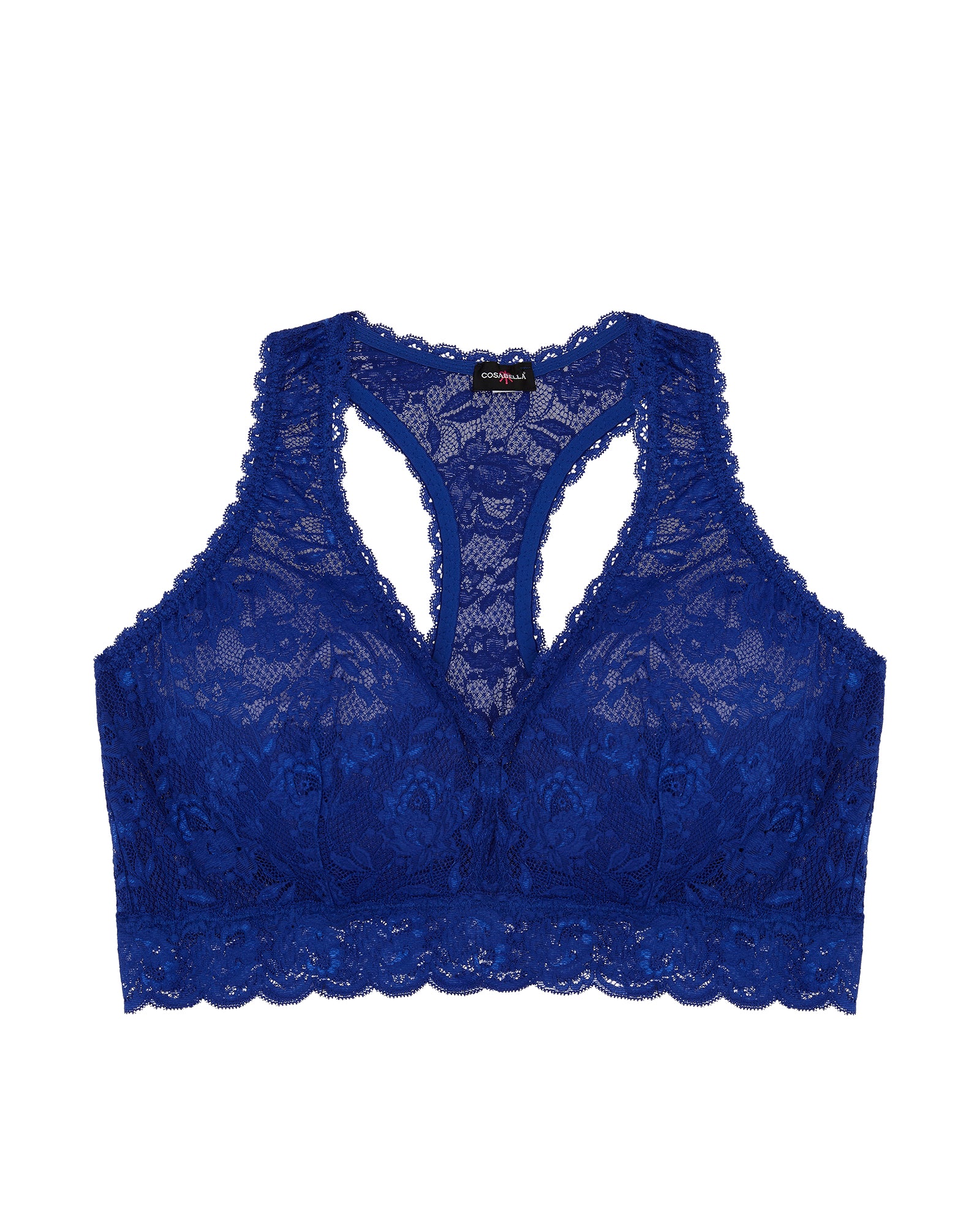 Azul Bralette - Never Say Never Bralette Con Espalda Cruzada Racie Extended