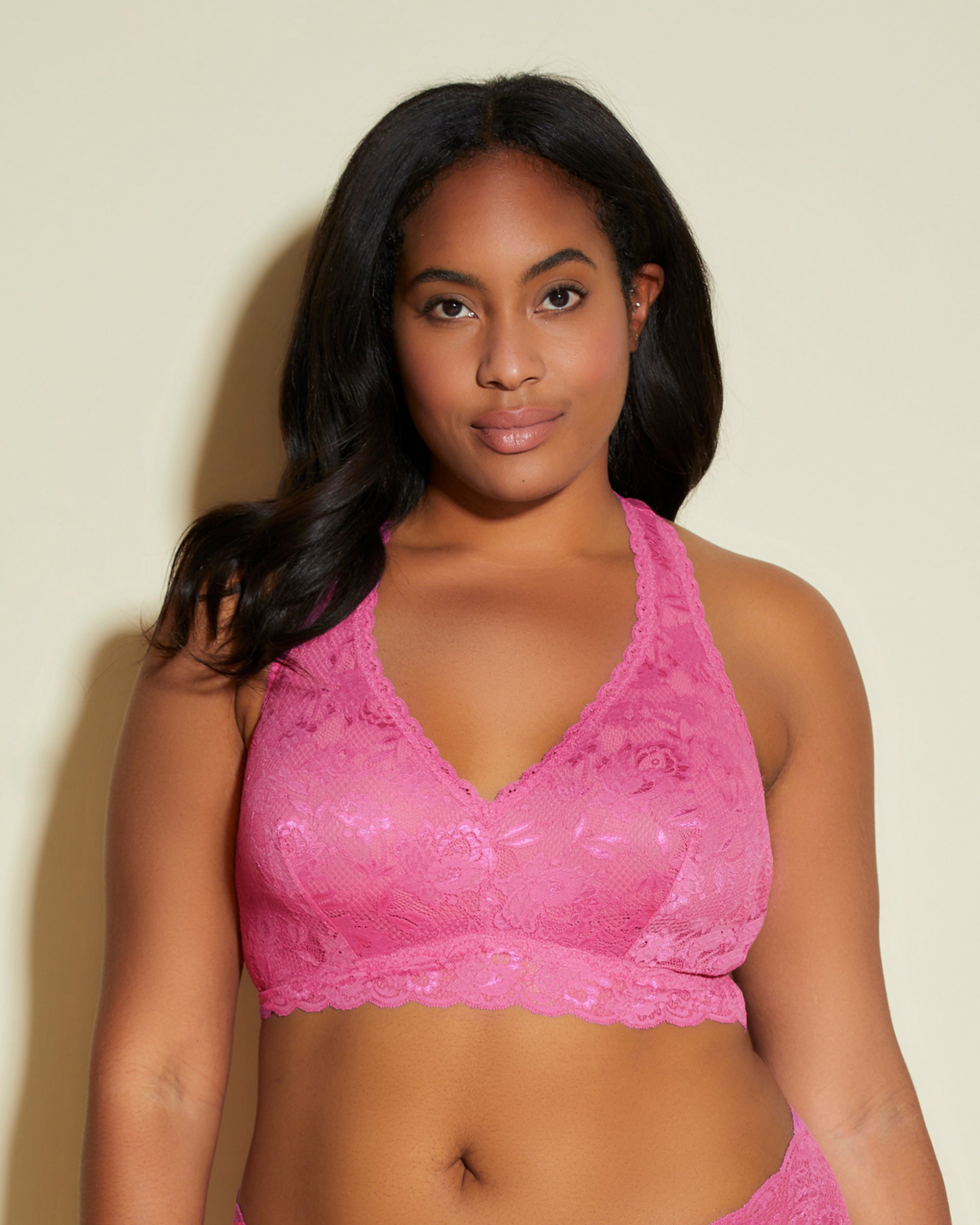 Rosada Bralette - Never Say Never Bralette Con Espalda Cruzada Racie Extended