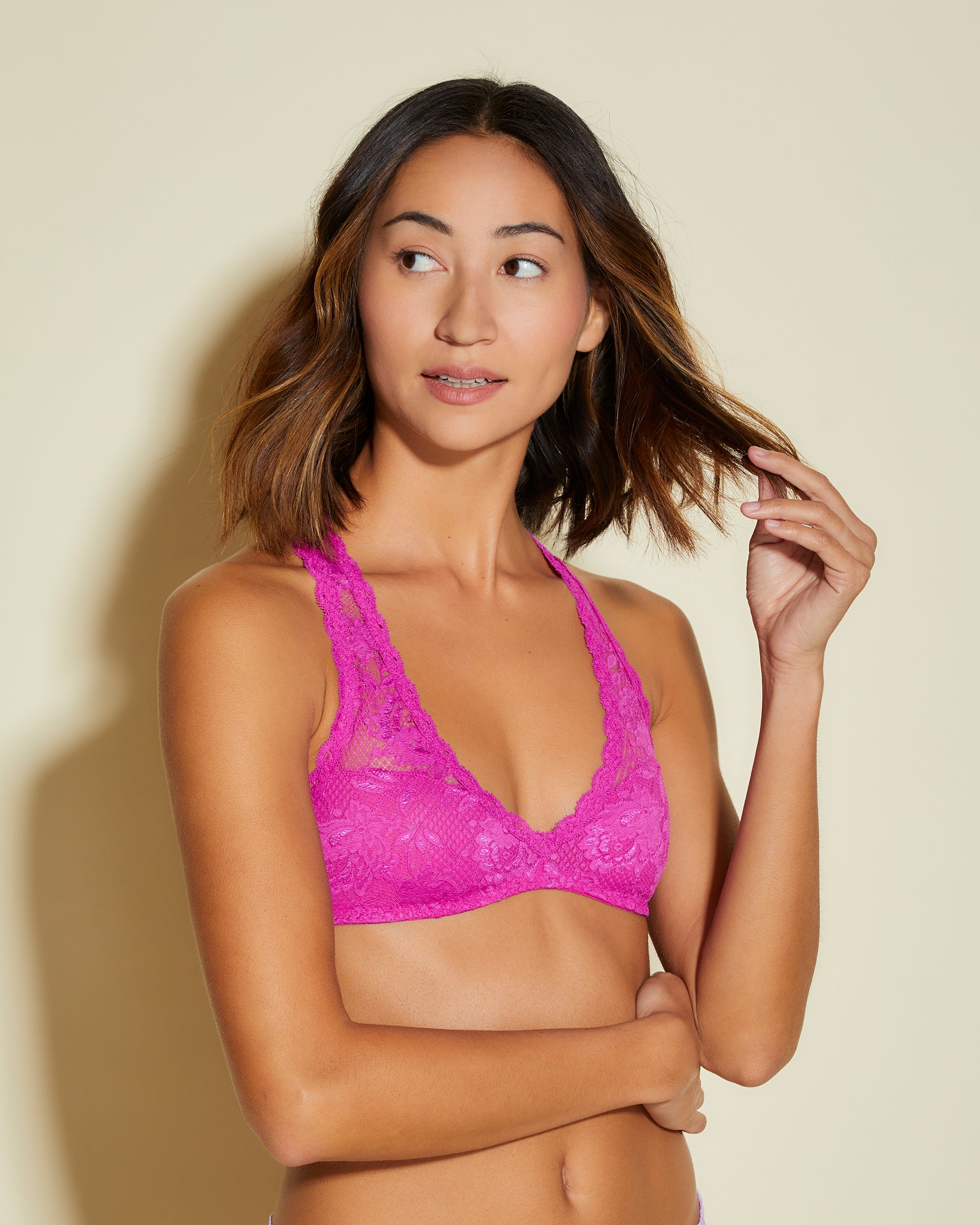 Rose Bralette - Never Say Never Brassière À Dos Nageur Petite Racie