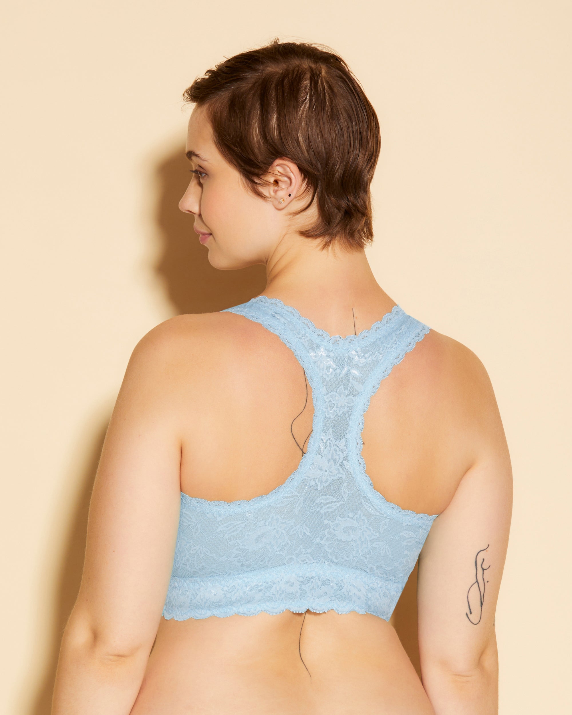 Bleue Bralette - Never Say Never Dos Nageur Racie Super Curvy