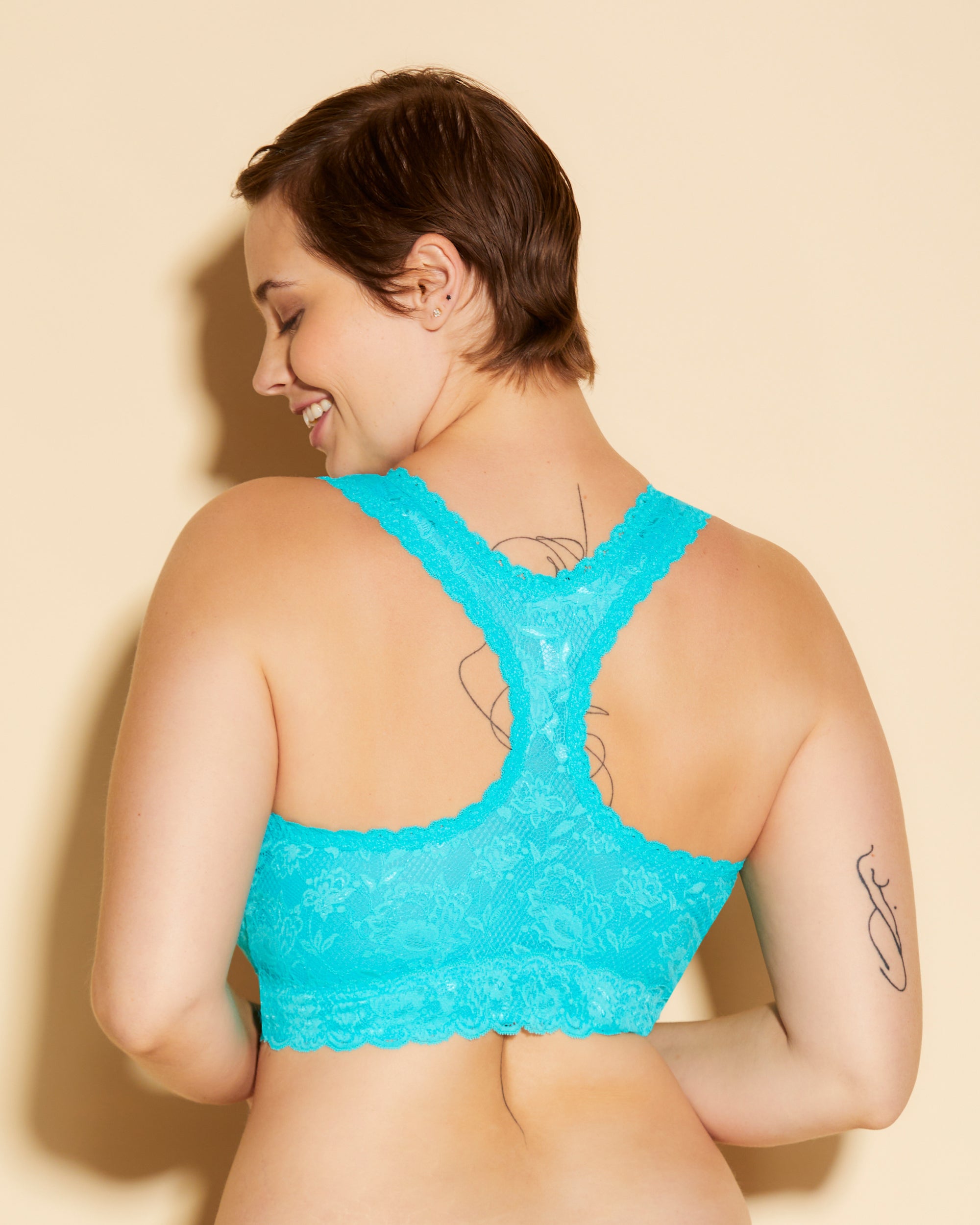 Bleue Bralette - Never Say Never Dos Nageur Racie Super Curvy