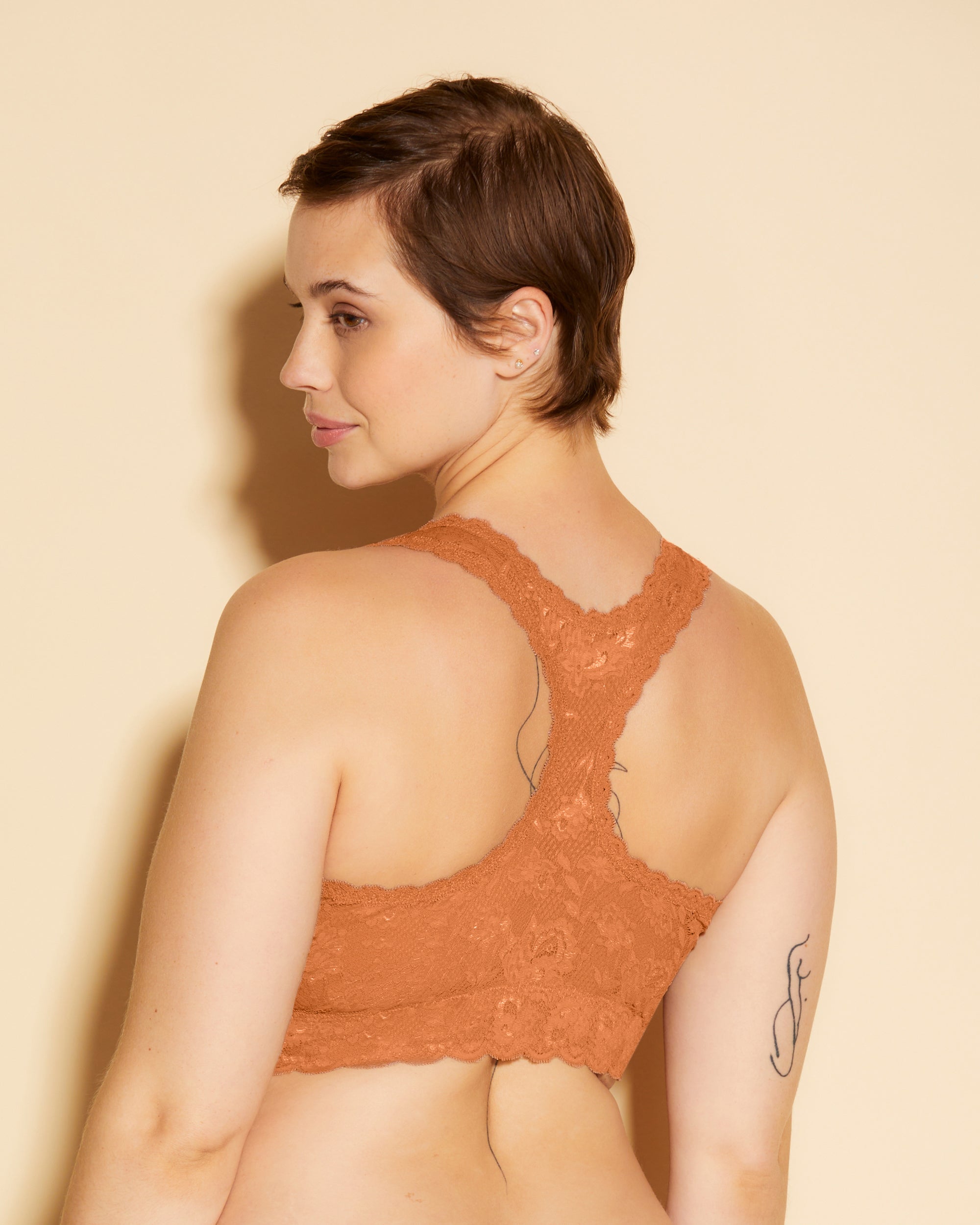 Braun Bralette - Never Say Never Super Curvy Racie Racerback