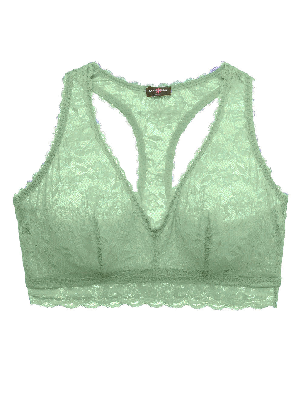 Verde Bralette - Never Say Never Bralette De Espalda Cruzada Racie Super Curvy