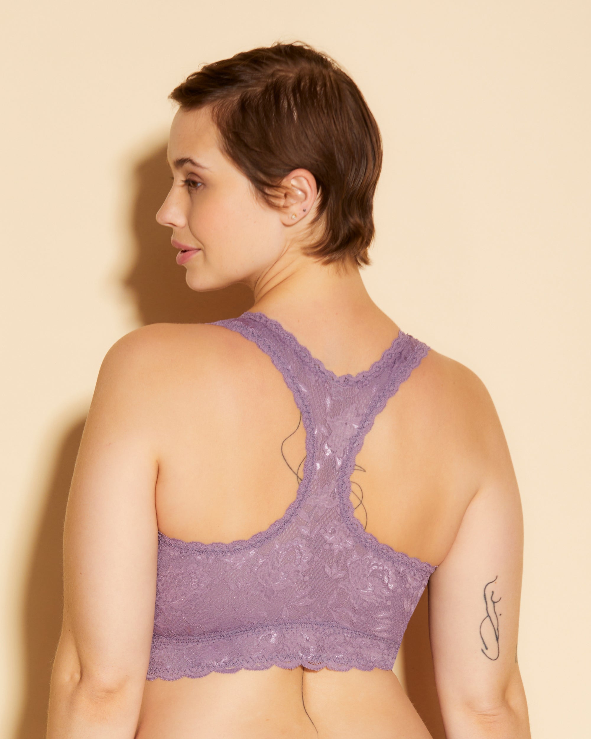 Viola Bralette - Never Say Never Bralette Super Curvy Con Spalline Incrociate