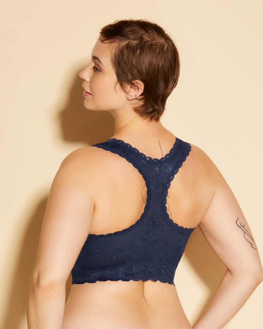 Azul Bralette - Never Say Never Bralette De Espalda Cruzada Racie Super Curvy