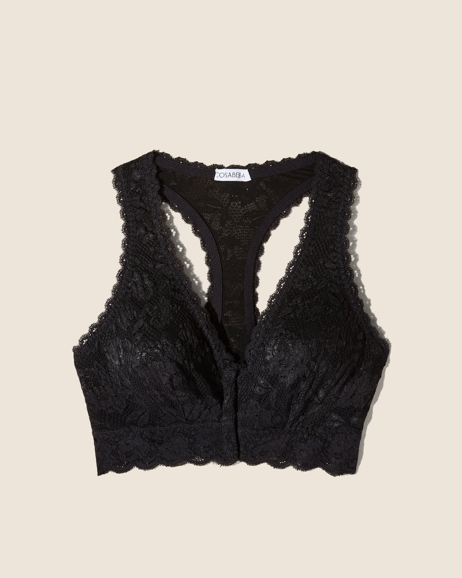 Schwarz Bralette - Never Say Never Postoperative Frontverschluss-Bralette