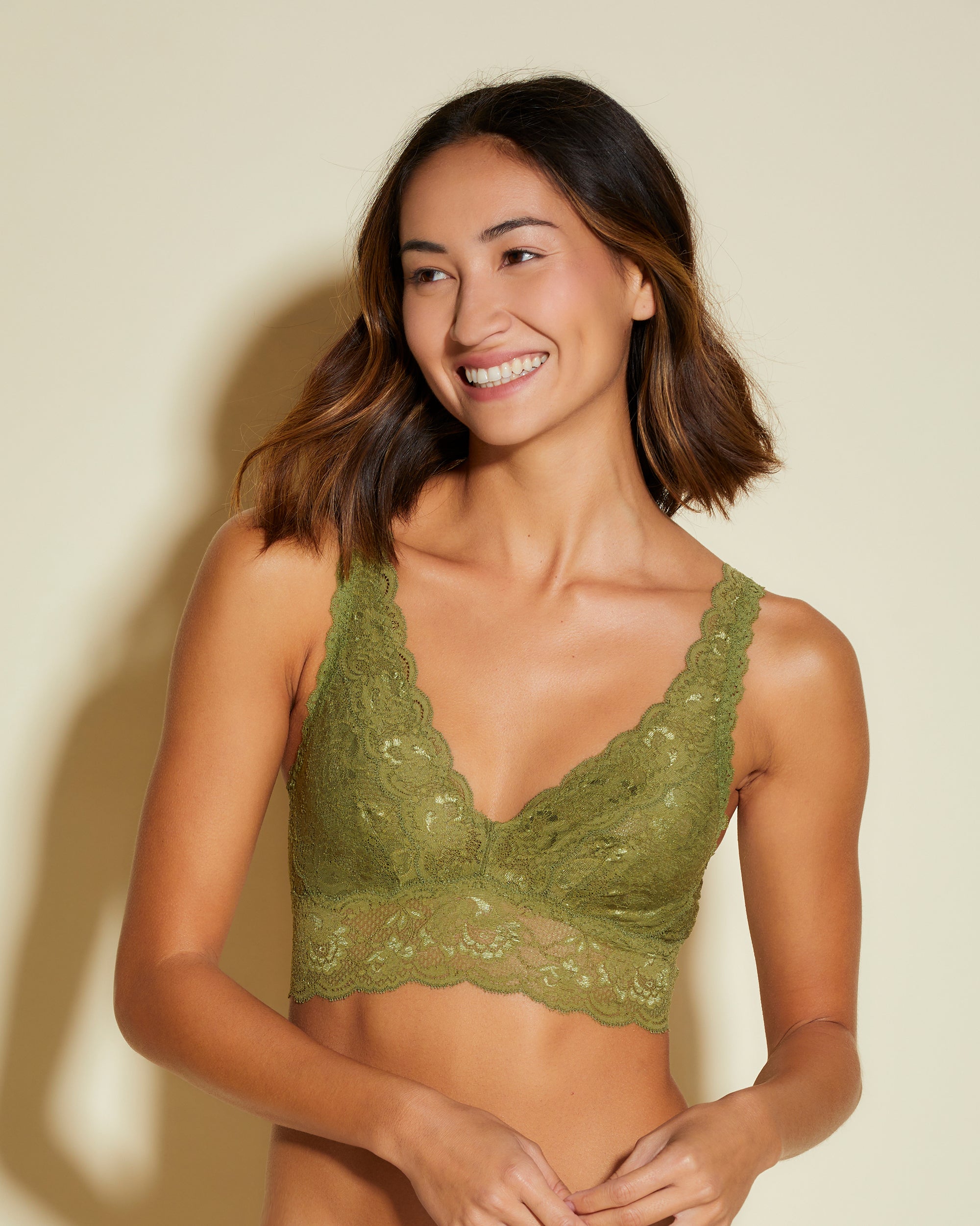 Verde Bralette - Never Say Never Bralette Petite Plungie